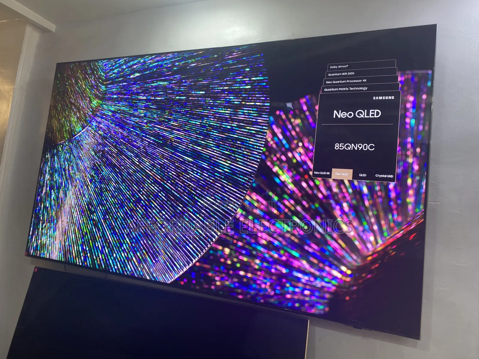 85” Samsung Neo Qled QHDR Smart TV .