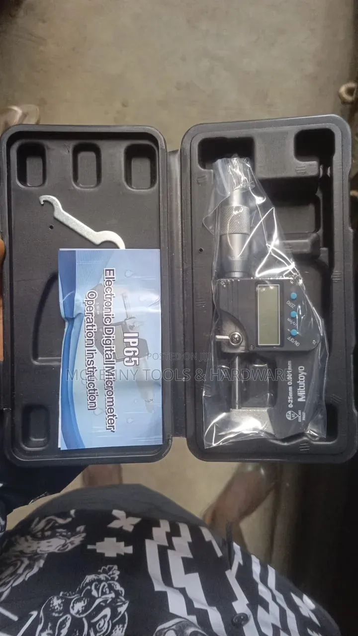 MITUTOYO 293-821-30 Digimatic Micrometer (0–25mm) | 0.001mm Digital
