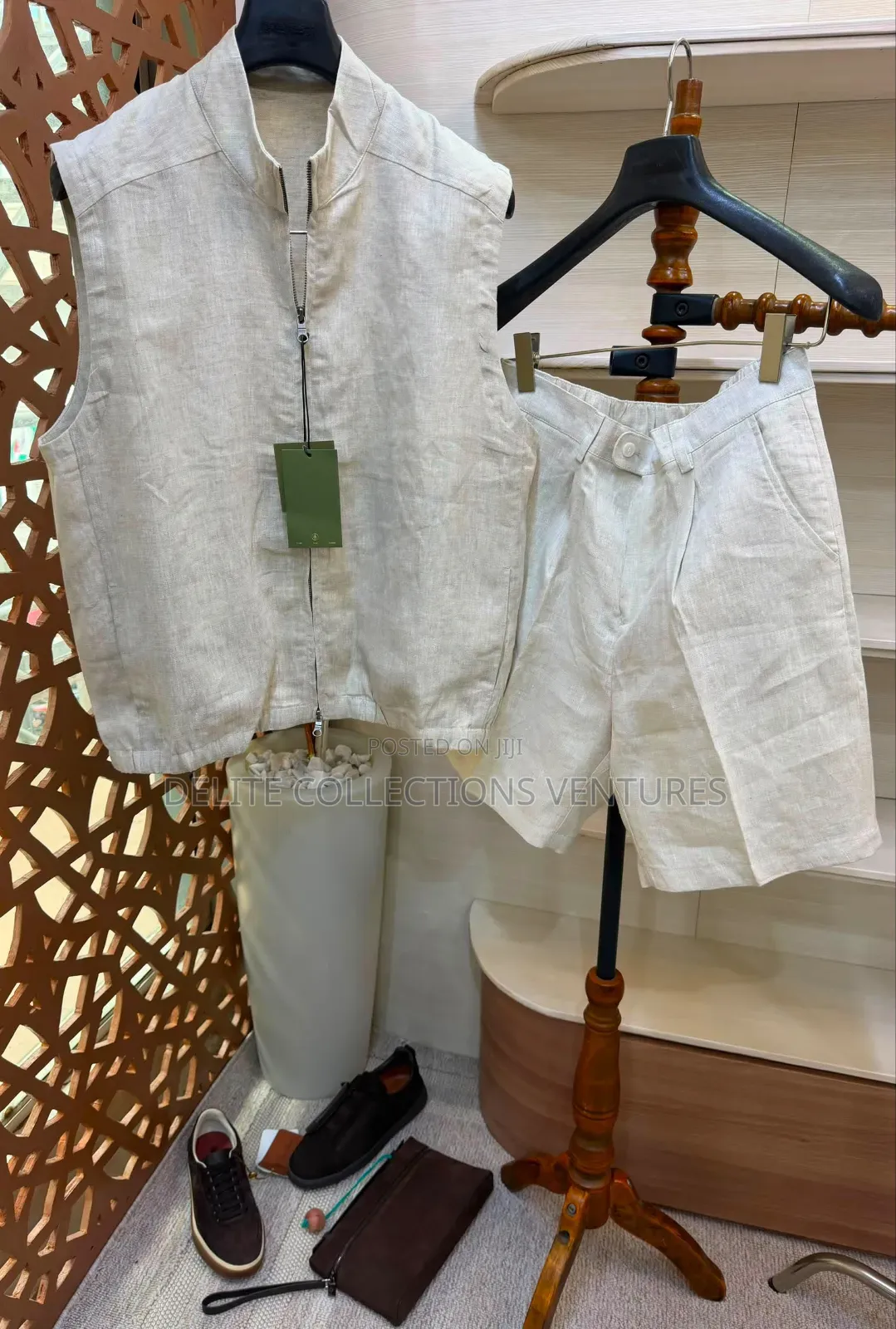 *Premium Quality Pure Linen Set Available in Store