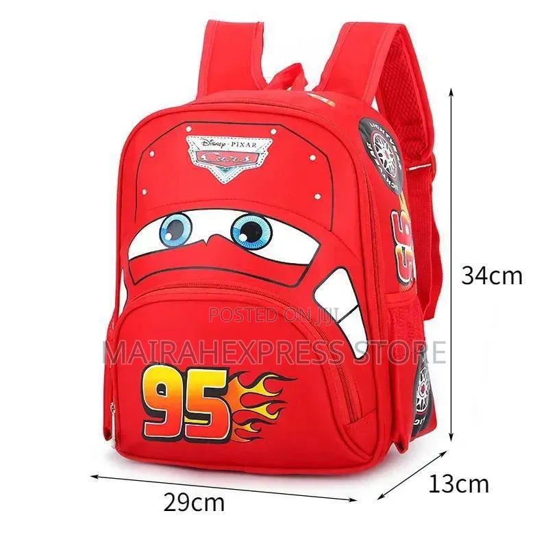Disney Cars 3d Cosplay Unisex Kids’ Nursery Lower School Backpack