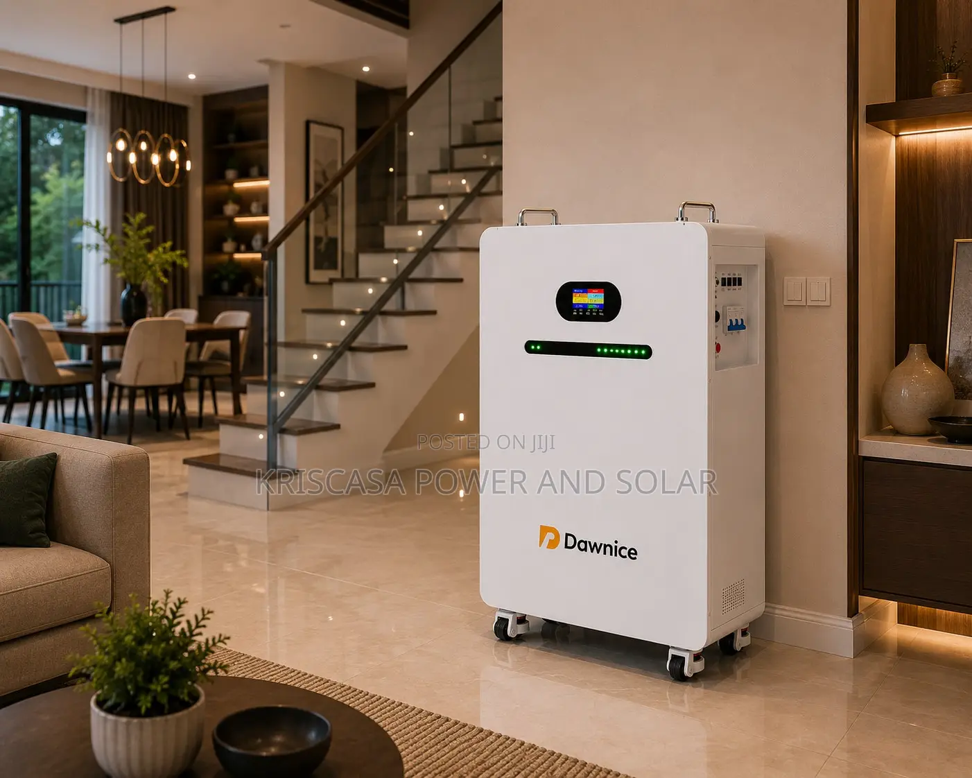 High-Capacity 20kWh Lithium Battery | Ideal for Hybrid Solar Systems