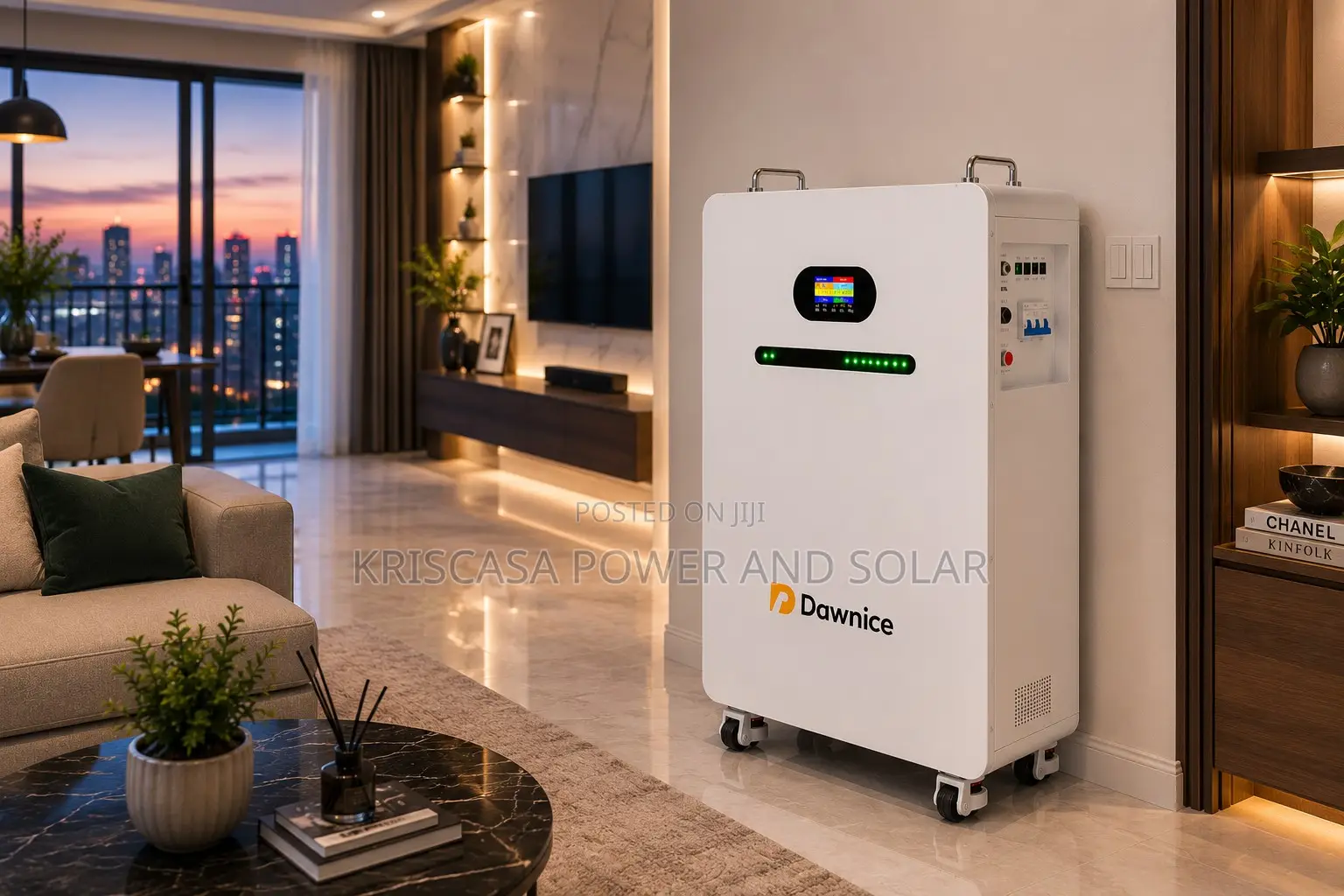 High-Capacity 20kWh Lithium Battery | Ideal for Hybrid Solar Systems