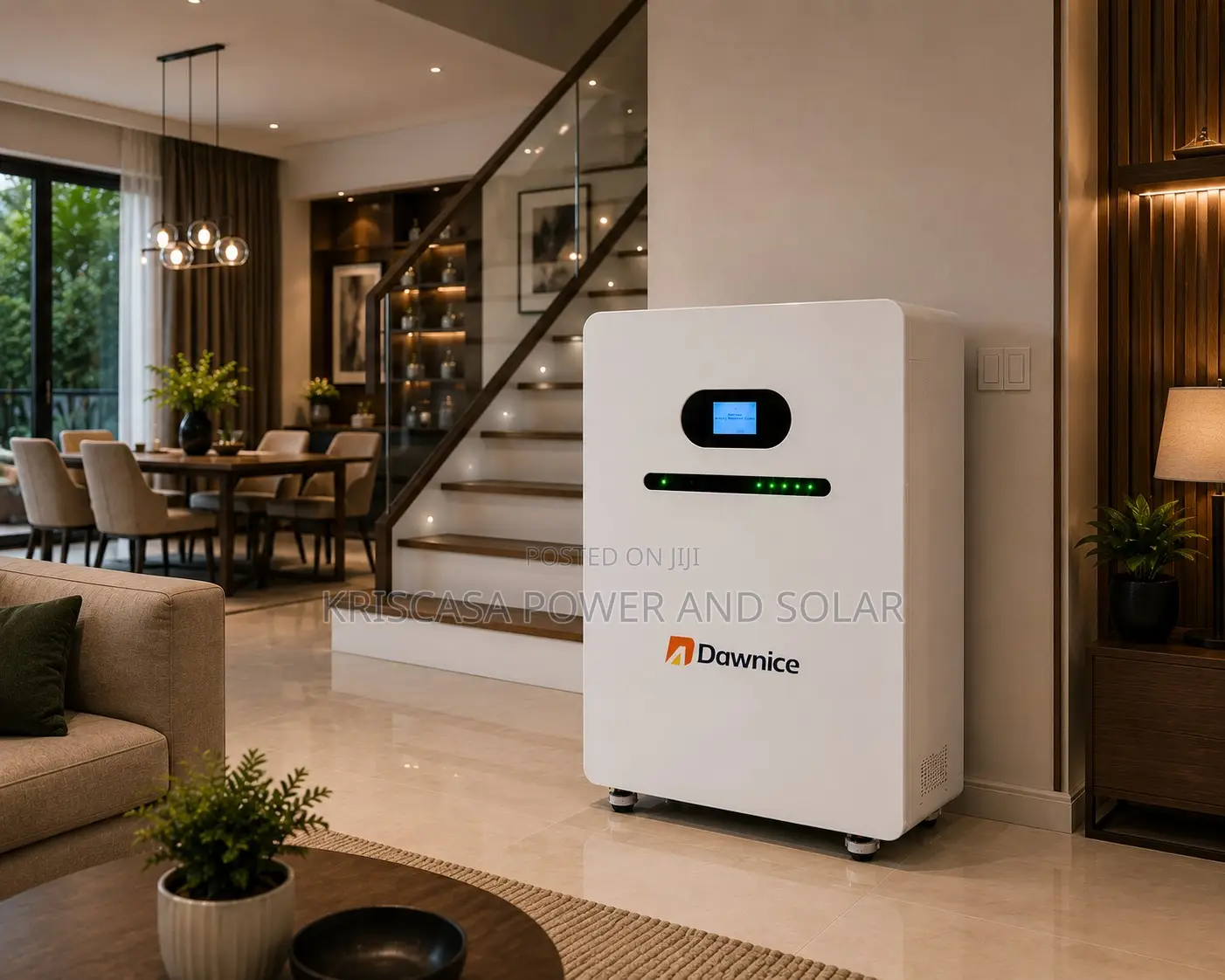 20kWh LiFePO4 Solar Battery | Premium Energy Storage by Dawnice