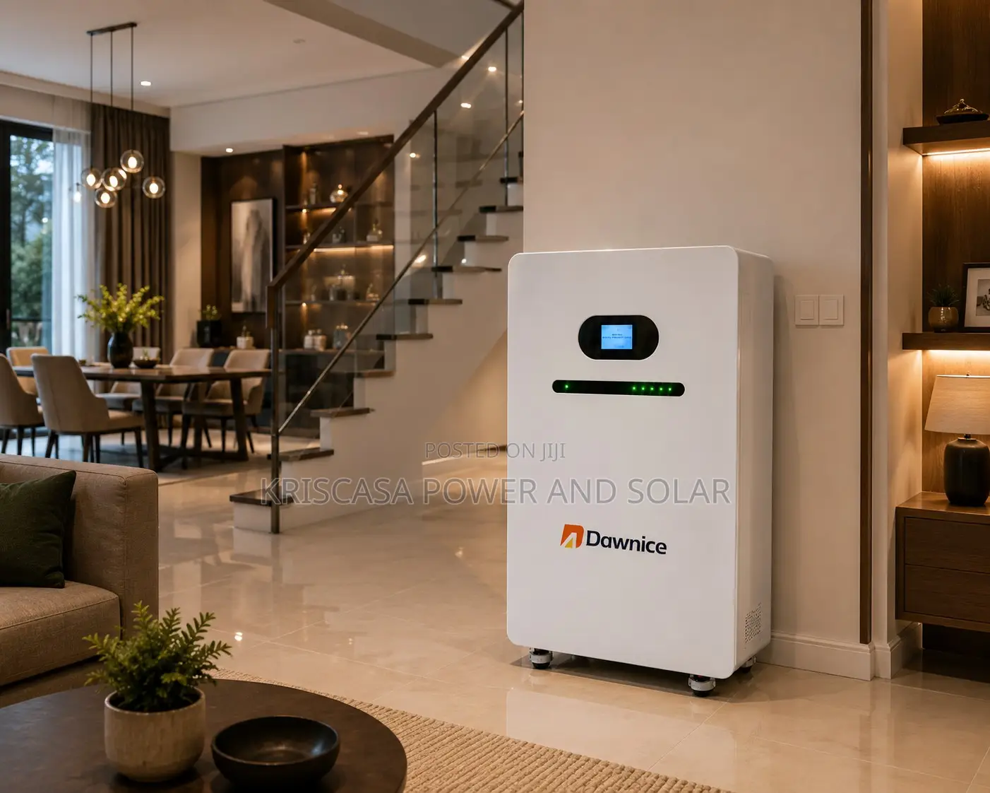 20kWh LiFePO4 Solar Battery | Premium Energy Storage by Dawnice