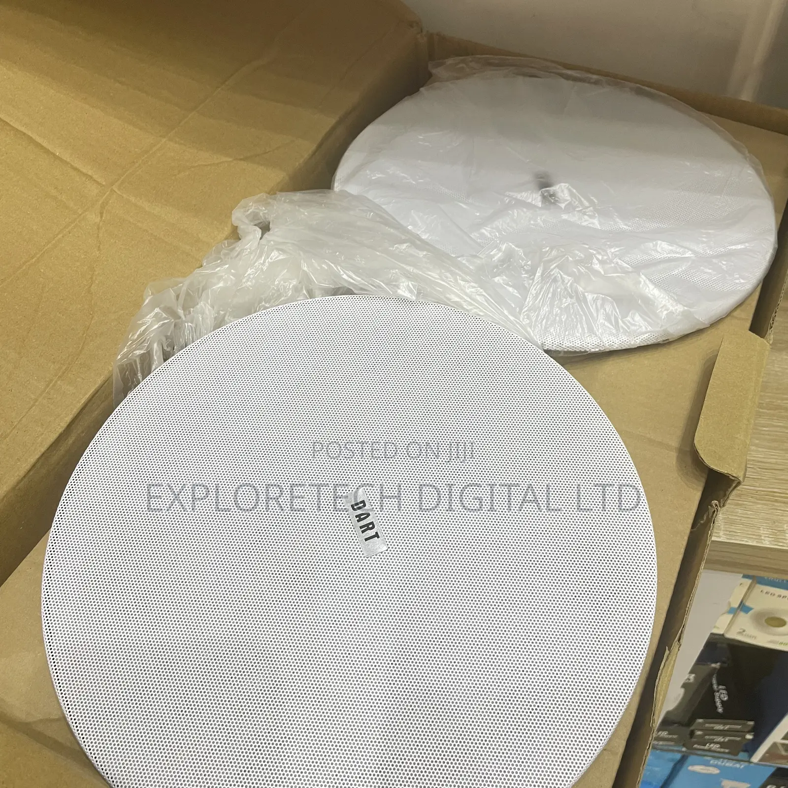 Dart Frameless 2-in-1 Bluetooth Ceiling Speaker