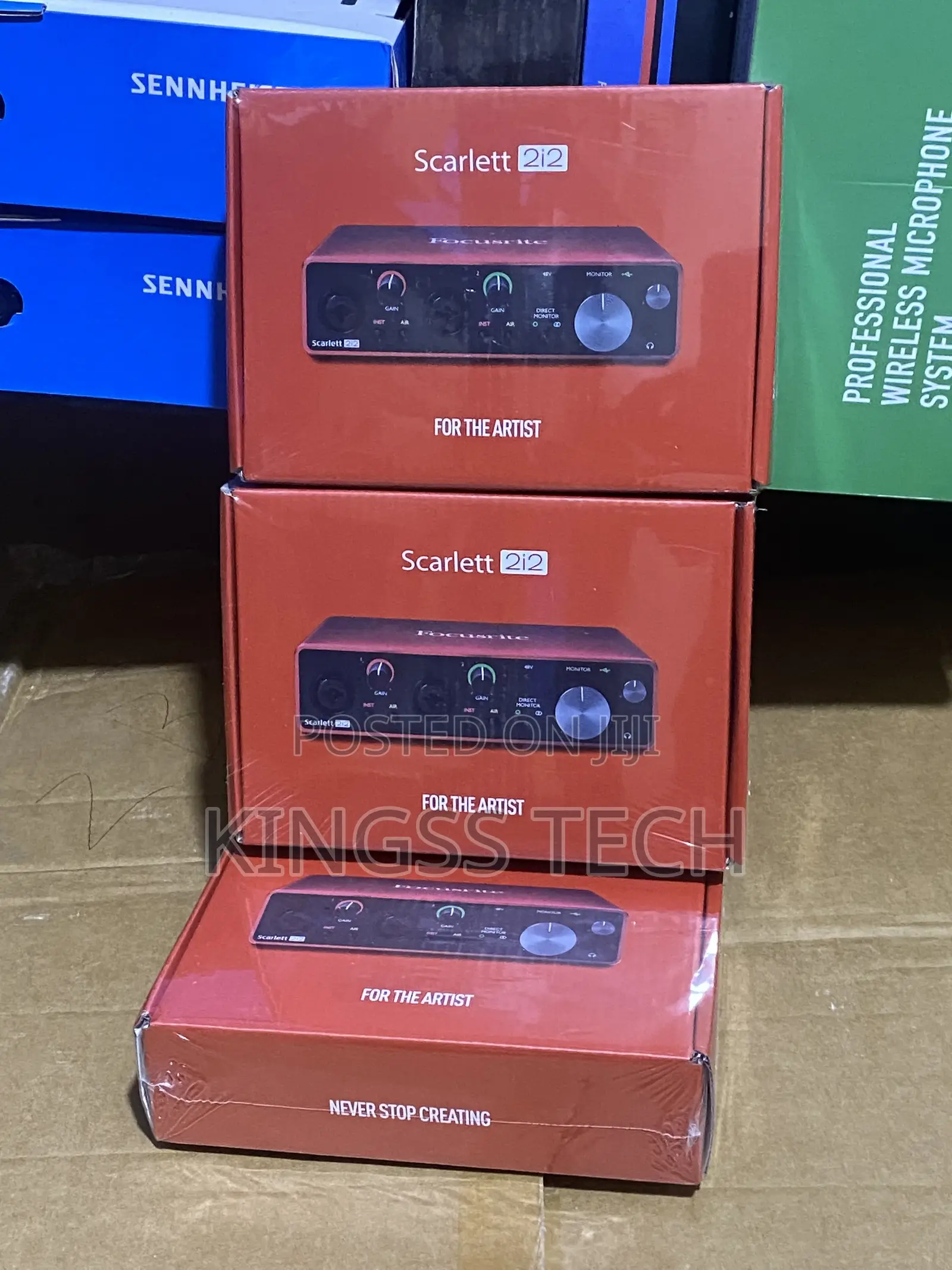 Focusrite Scarlett 2i2 (3rd Gen) USB Audio Interface