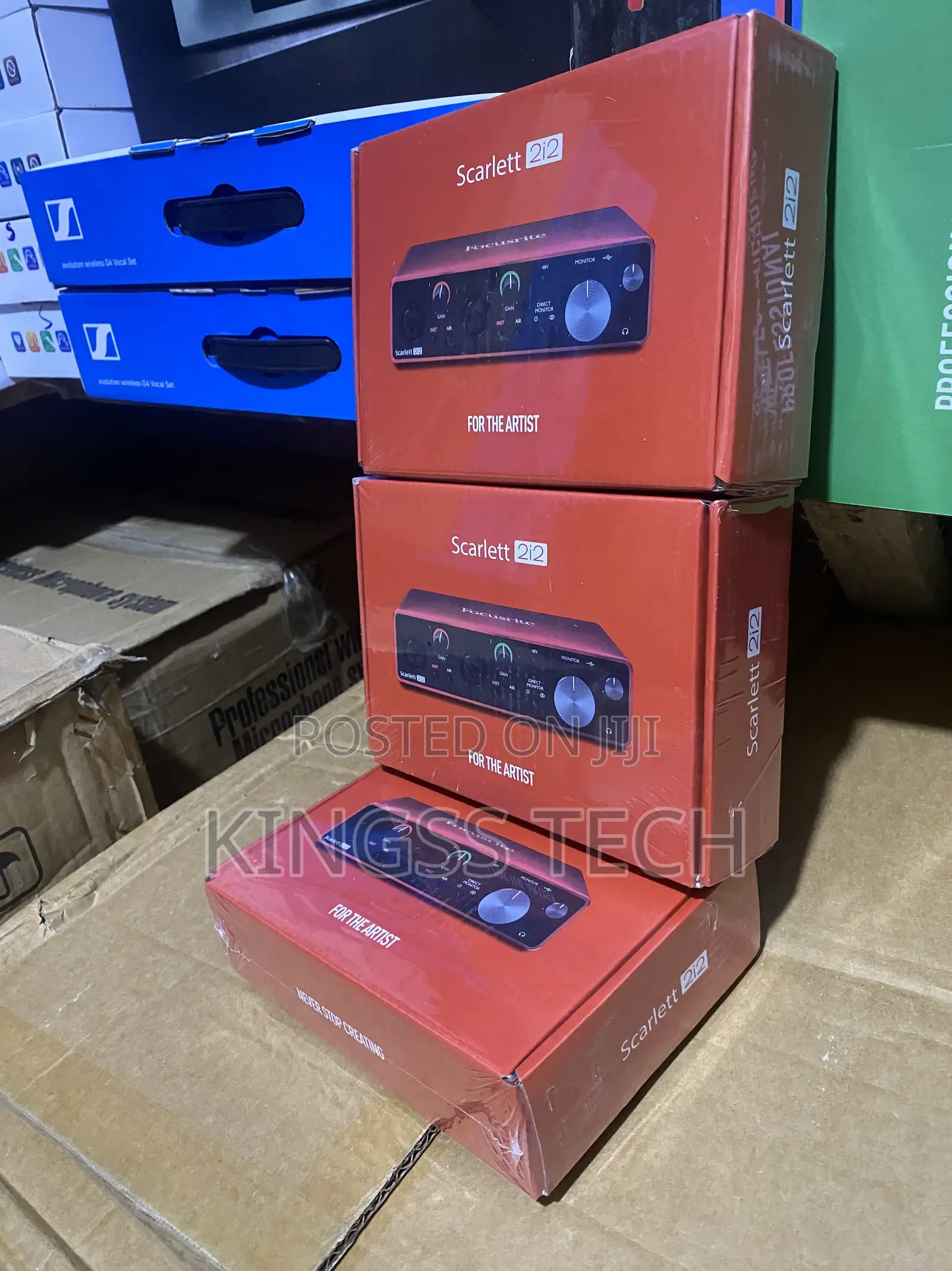Focusrite Scarlett 2i2 (3rd Gen) USB Audio Interface