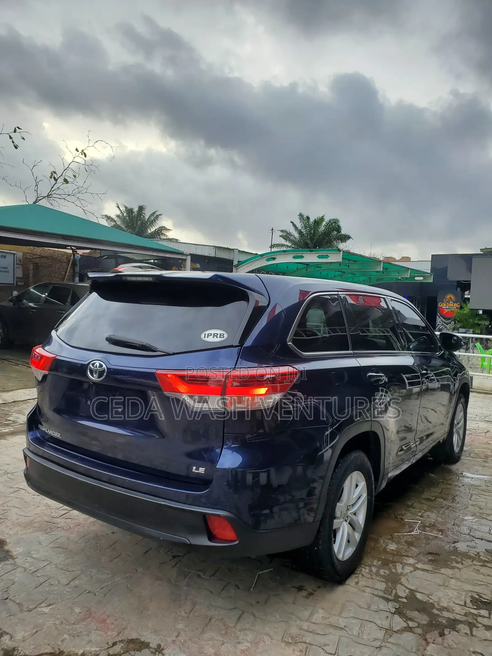 Toyota Highlander LE 4dr SUV (3.5L 6cyl 6A) 2014 Blue