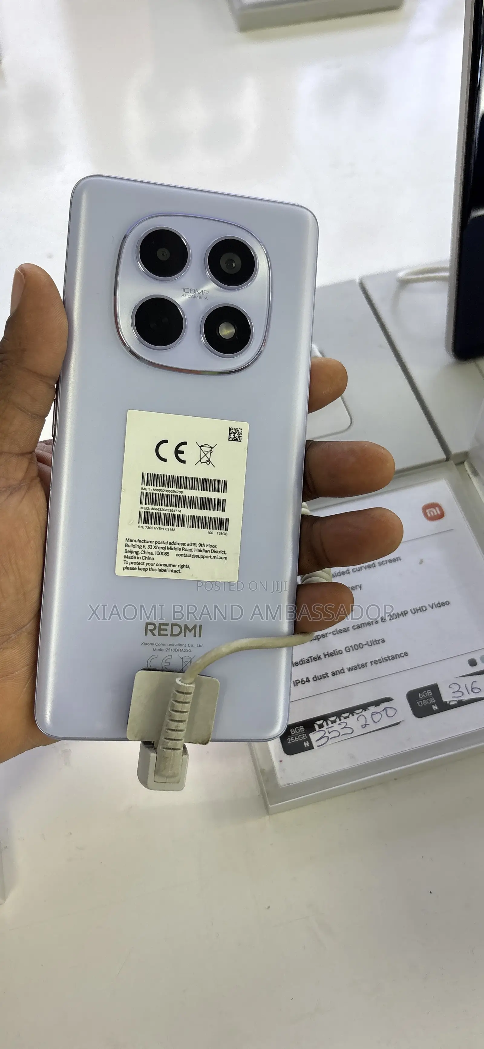 New Xiaomi Redmi Note 15 128 GB Green