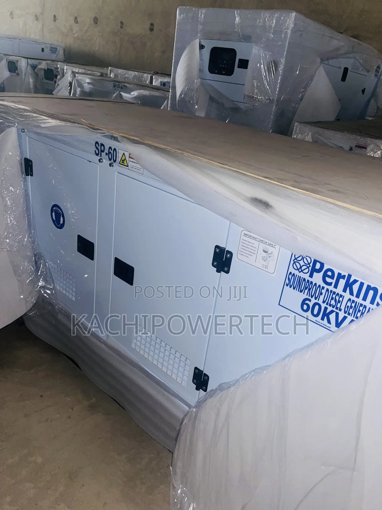 Brand New 60kva Perkins Soundproof Generator