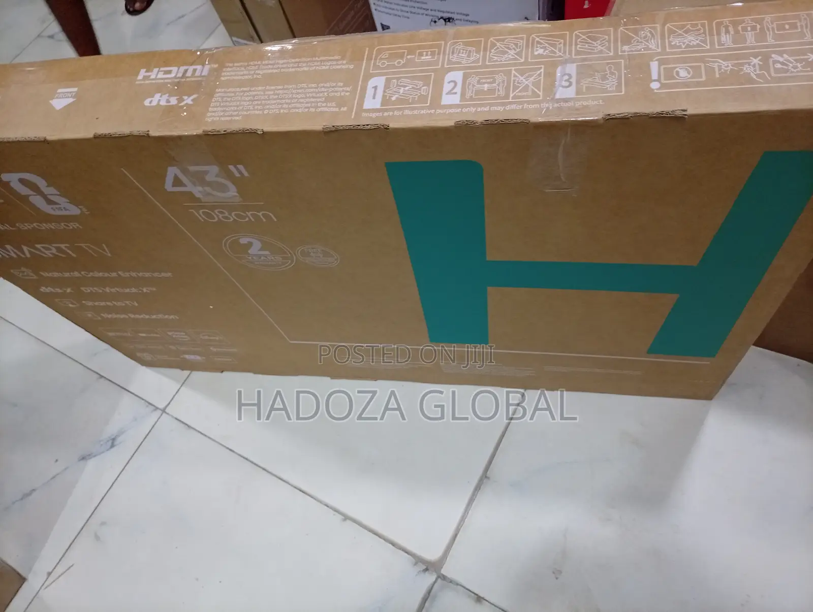 Hisense 43 Inch Full HD Smart TV Crystal Clear Display