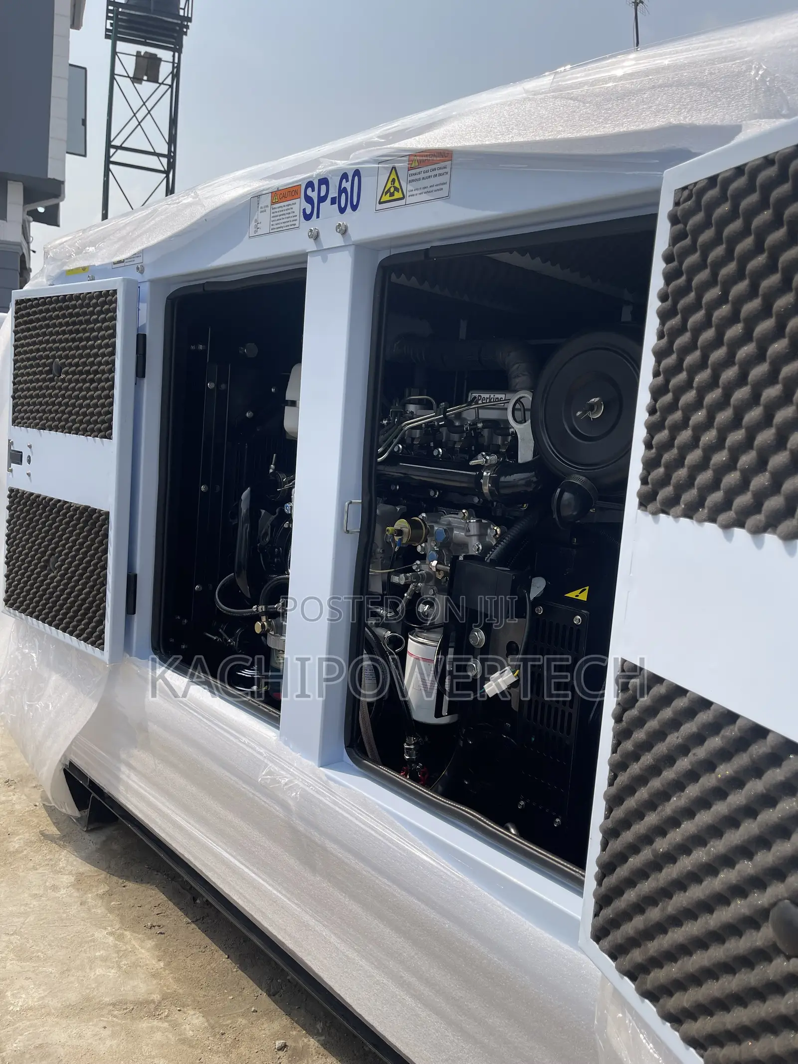 Brand New 60kva Perkins Soundproof Generator