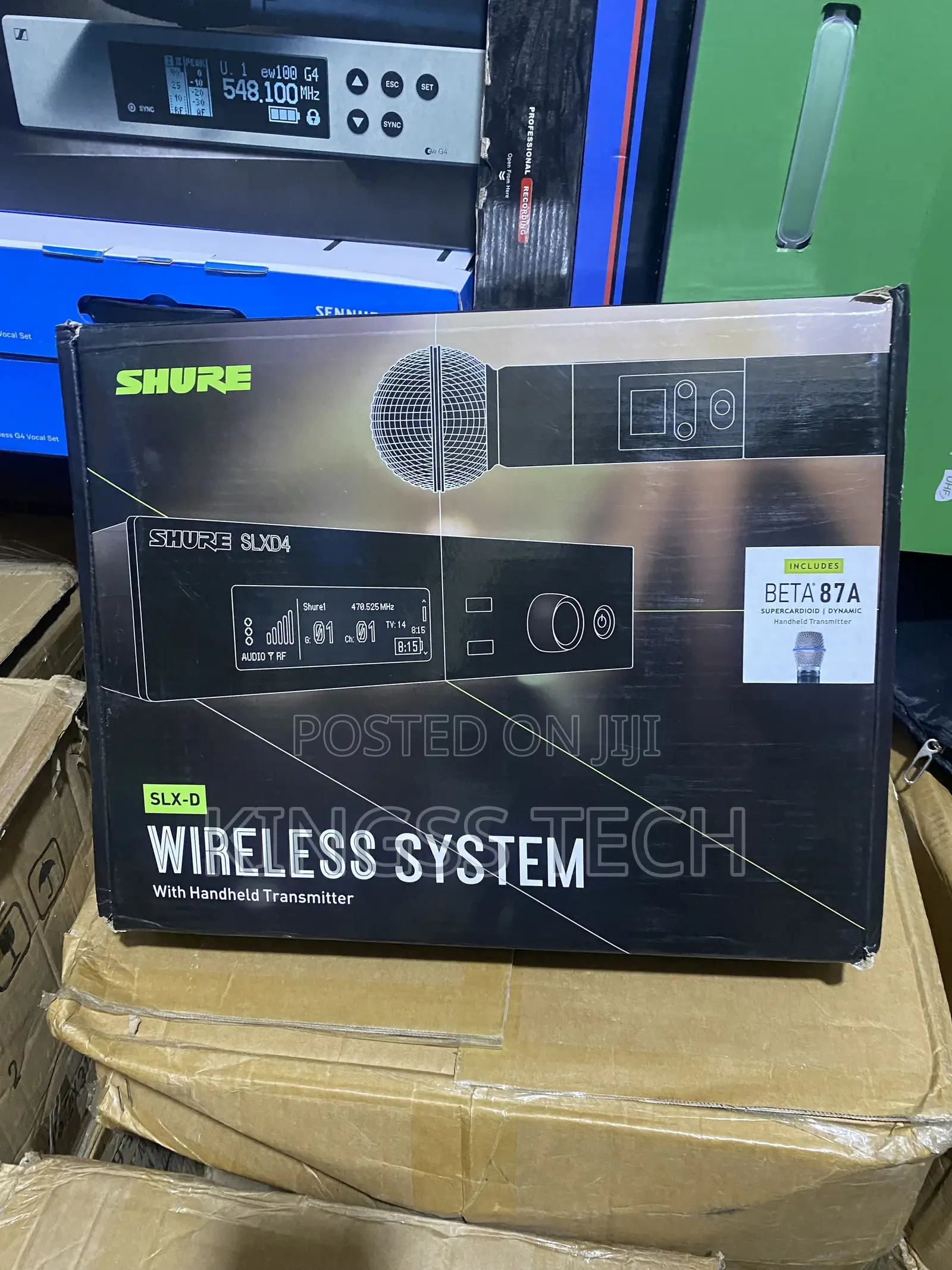 SHURE SLXD24/B87A Handheld Wireless System
