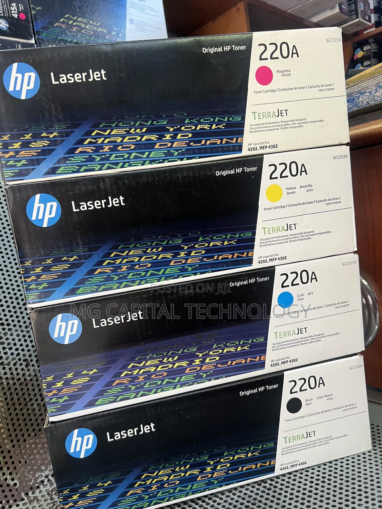 HP 220A Black Original LaserJet Toner Cartridge - W2200A ∼2,000 Pages