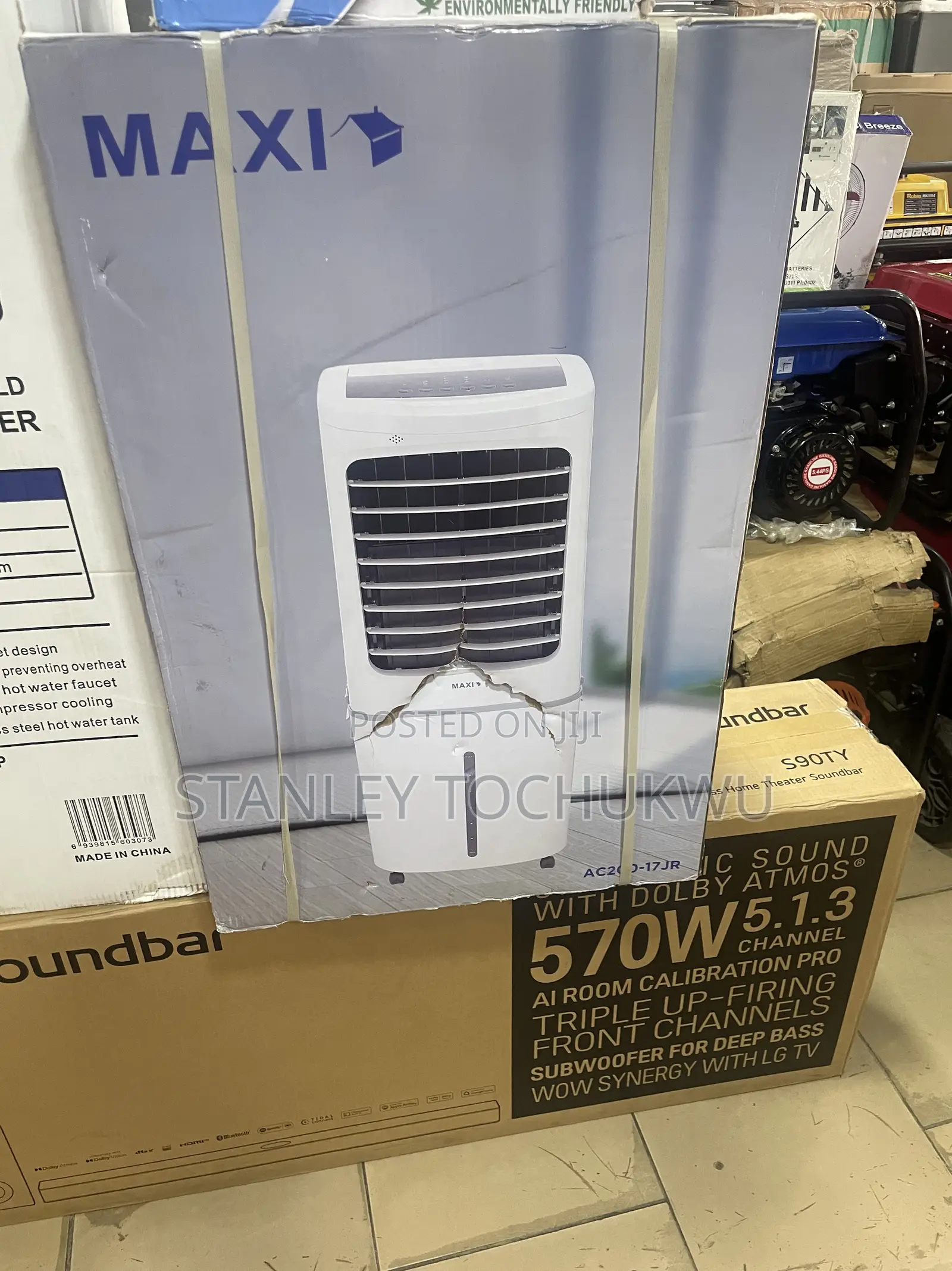 Maxi Air Cooler Fan With Water