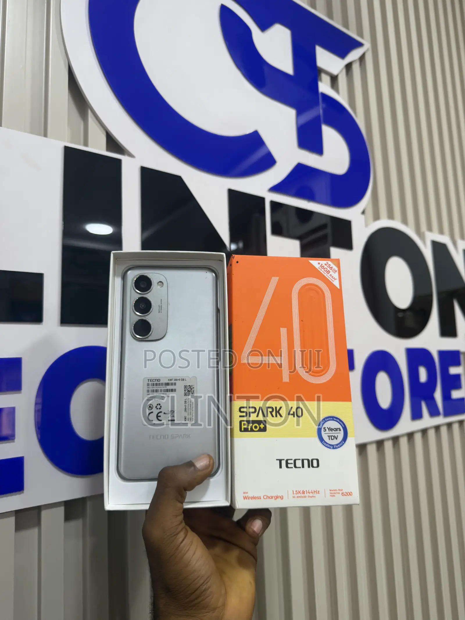 Tecno Spark 40 Pro+ 256 GB Gray