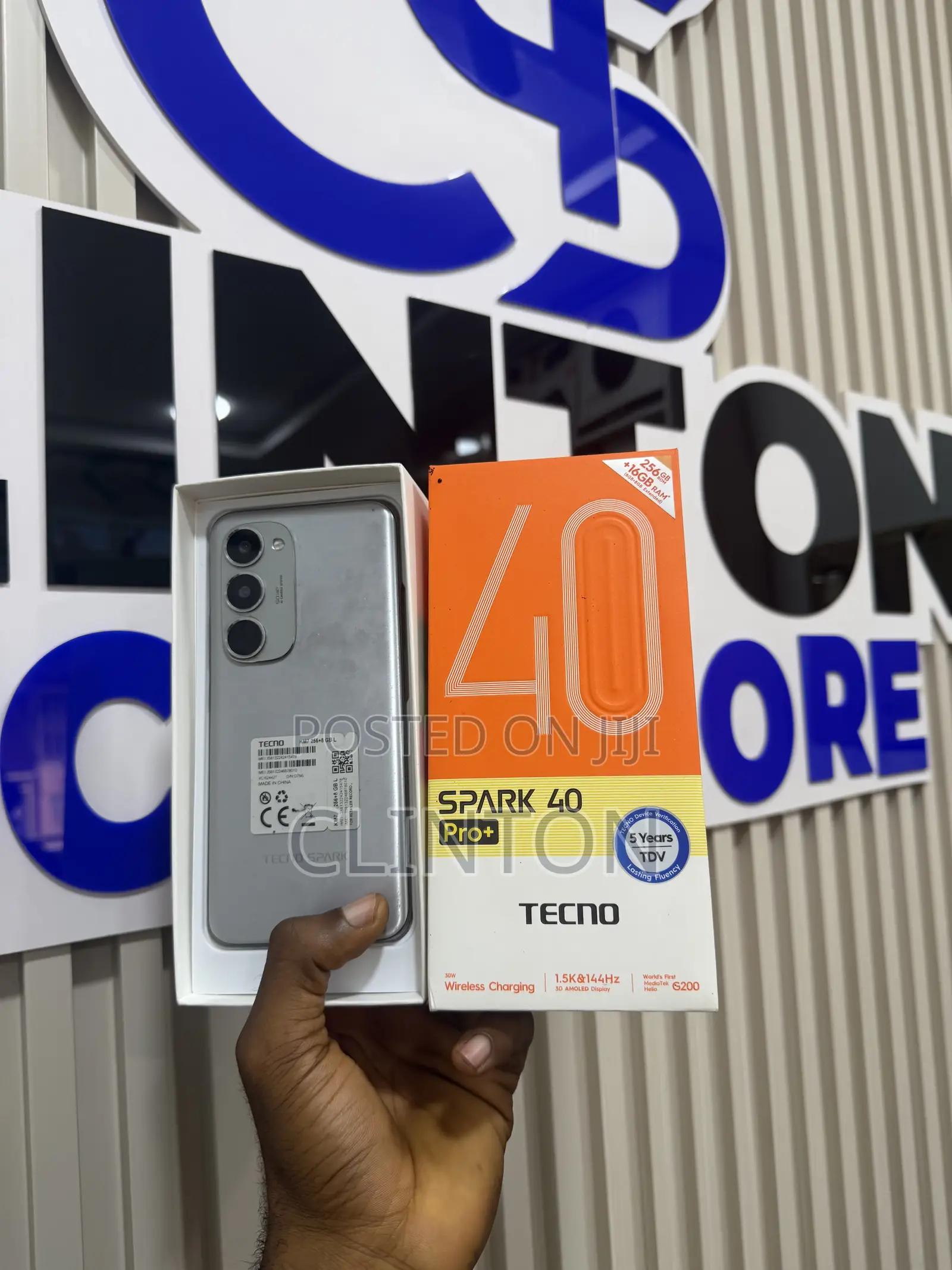 Tecno Spark 40 Pro+ 256 GB Gray