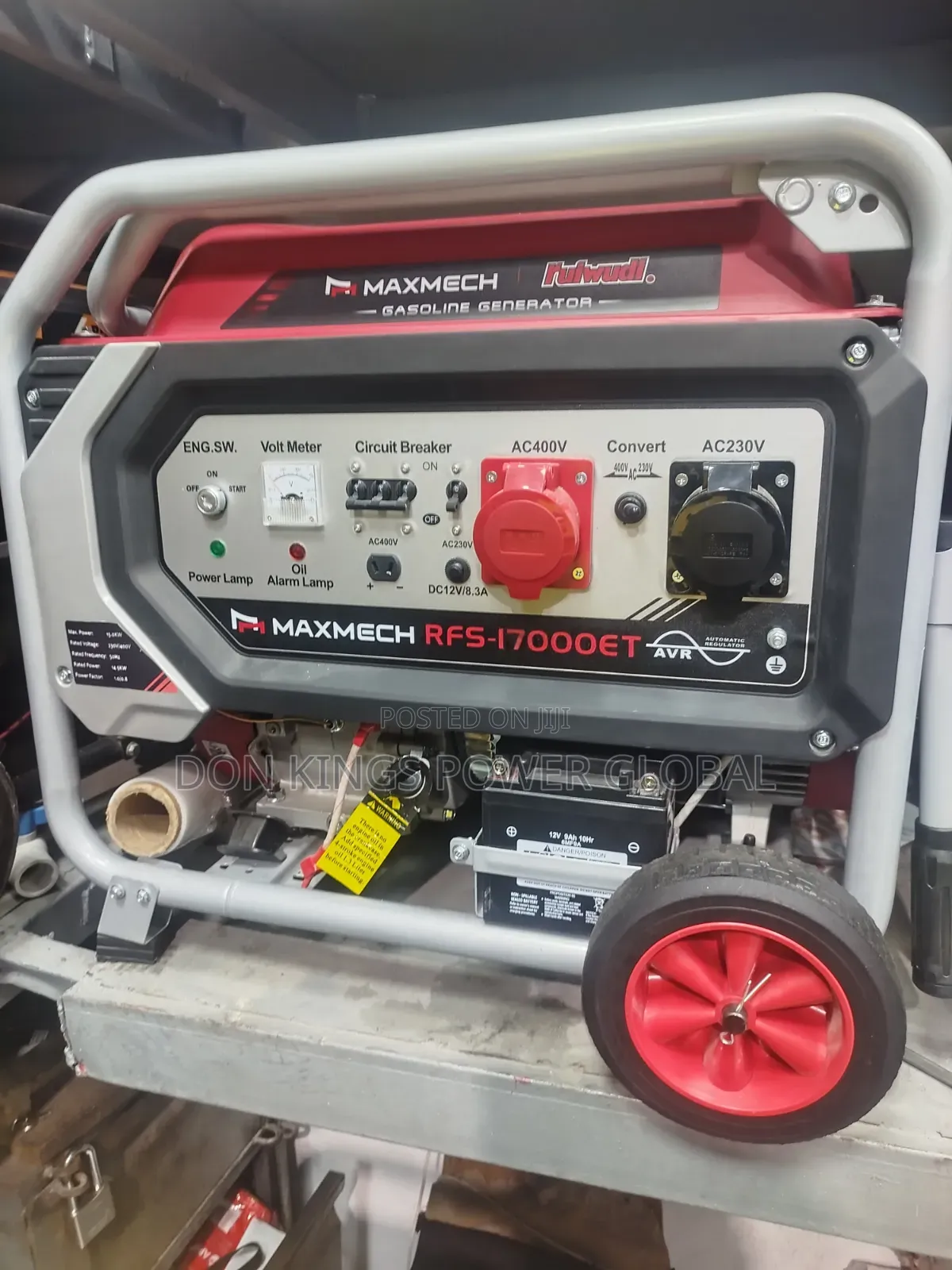 MAXMECH RFS 17000 ET 14.5KVA Rugged Power Generator