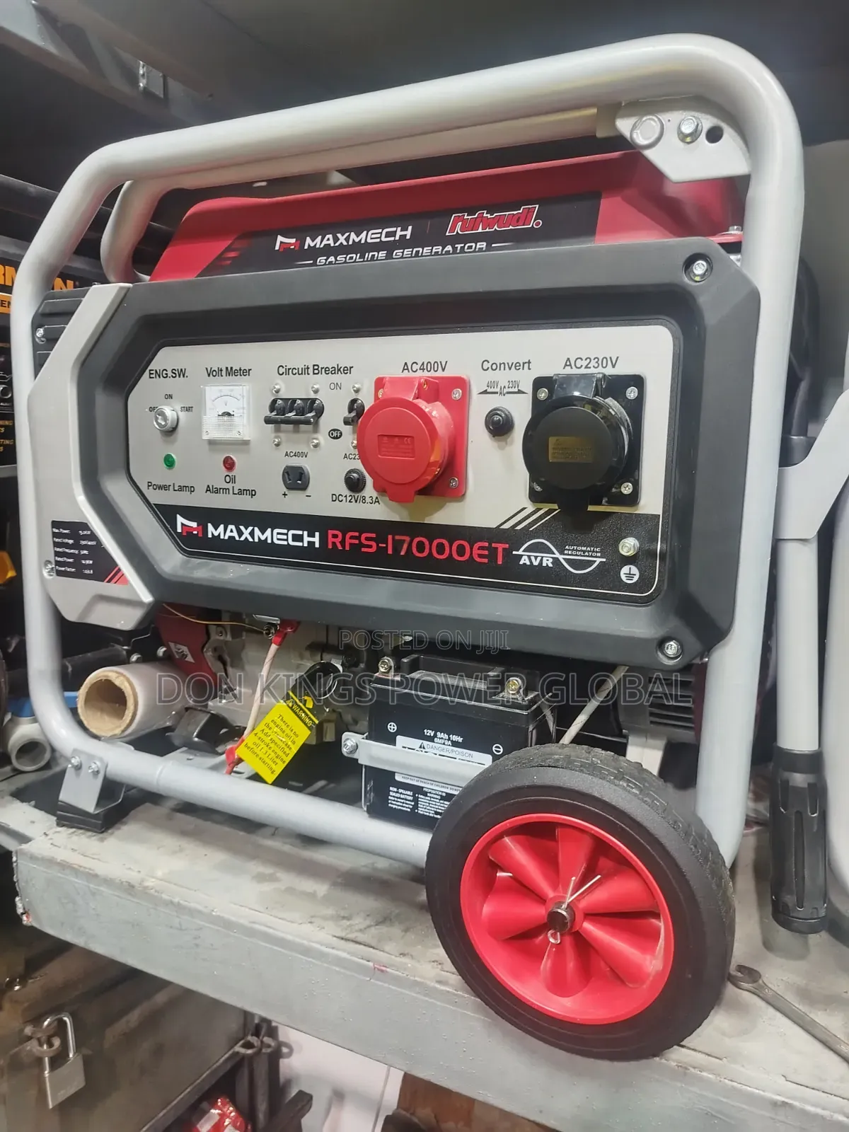 MAXMECH RFS 17000 ET 14.5KVA Rugged Power Generator