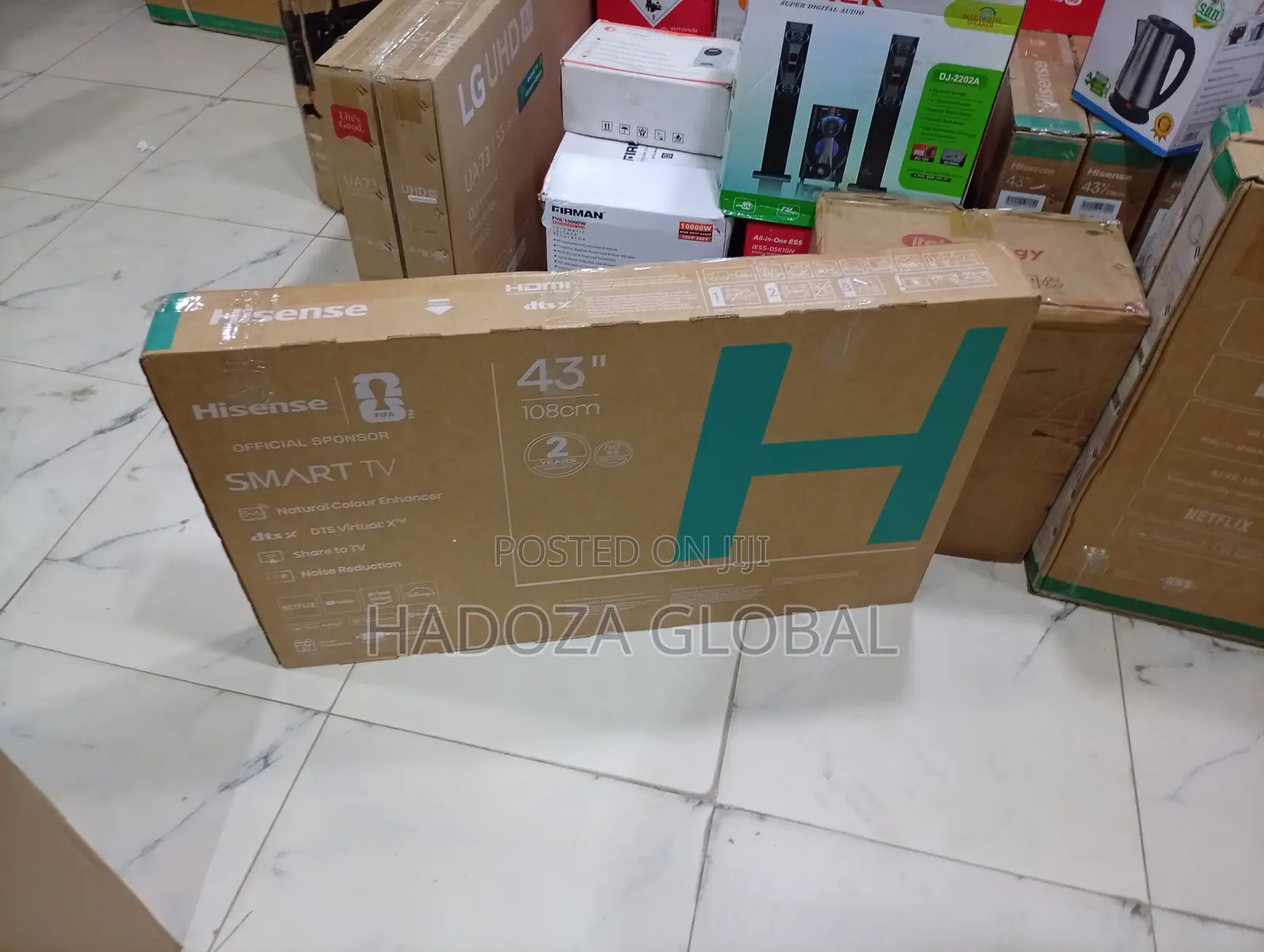 Hisense 43 Inch Full HD Smart Television With Excellent Sound