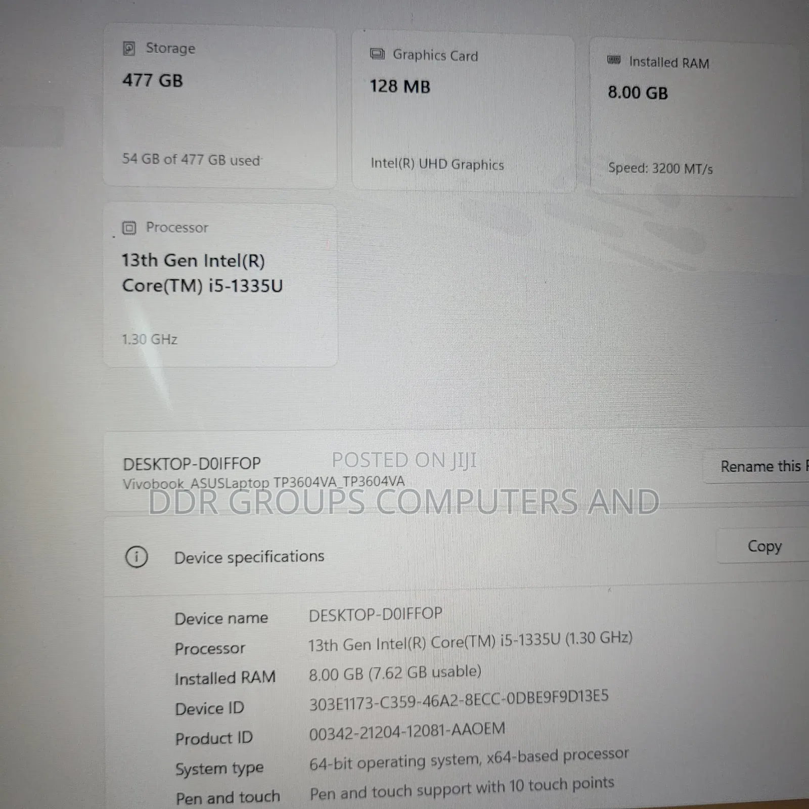 Laptop Asus Vivobook S 16 OLED 8GB Intel Core i5 SSD 512GB