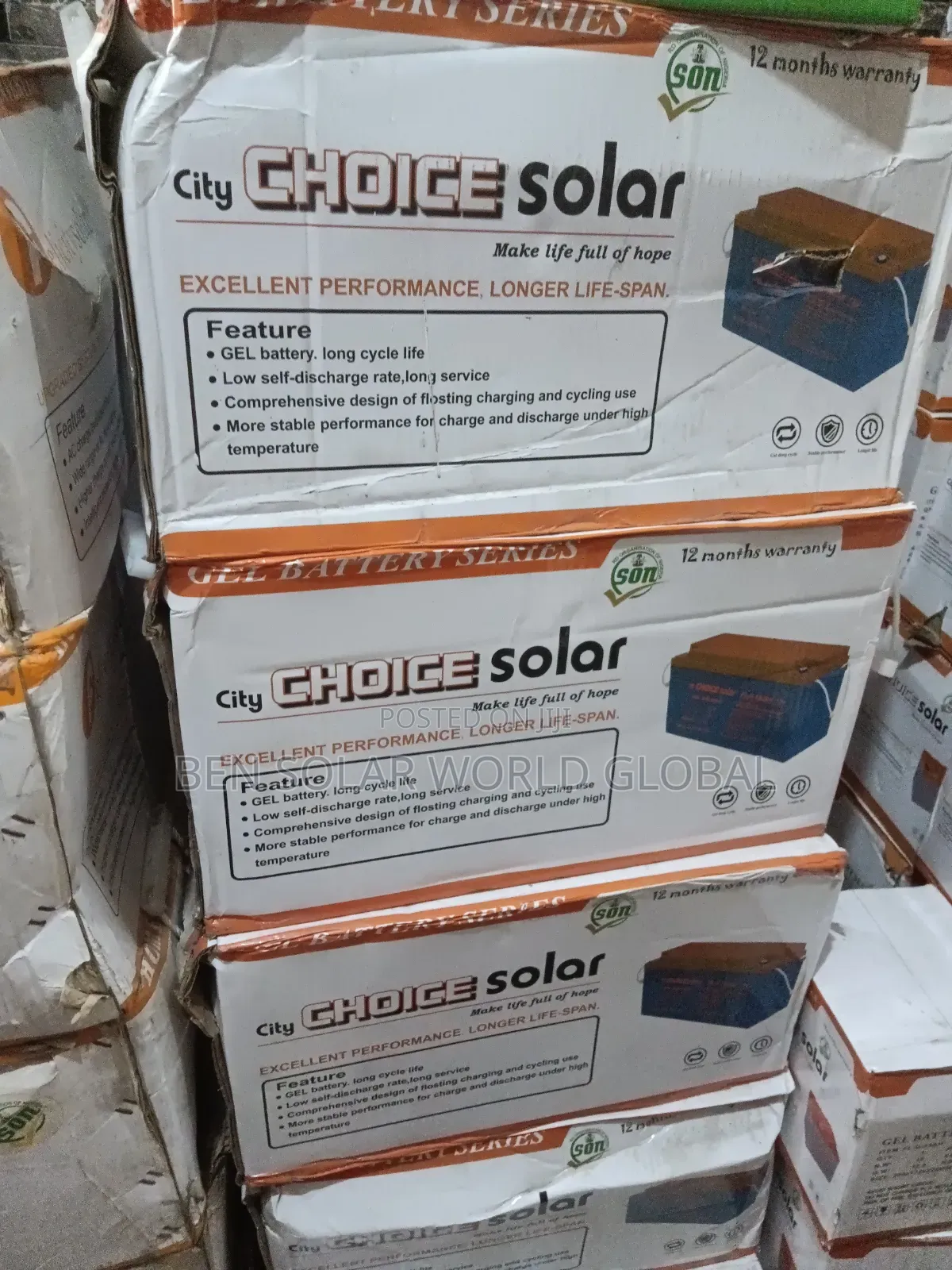 160ah Choice Solar Deep Cycle Battery 12v