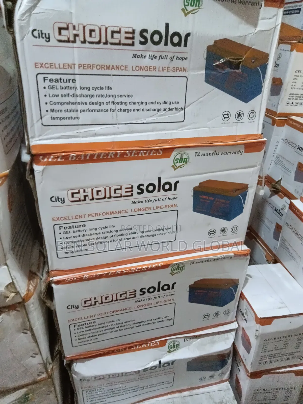 160ah Choice Solar Deep Cycle Battery 12v