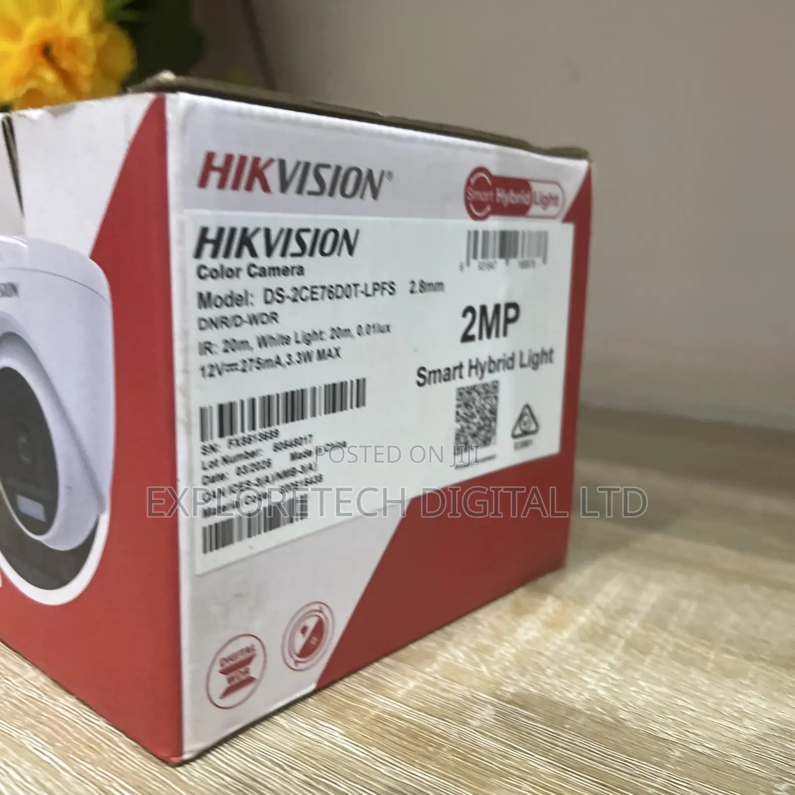 Hikvision 2mp Full Colour Indoor Camera