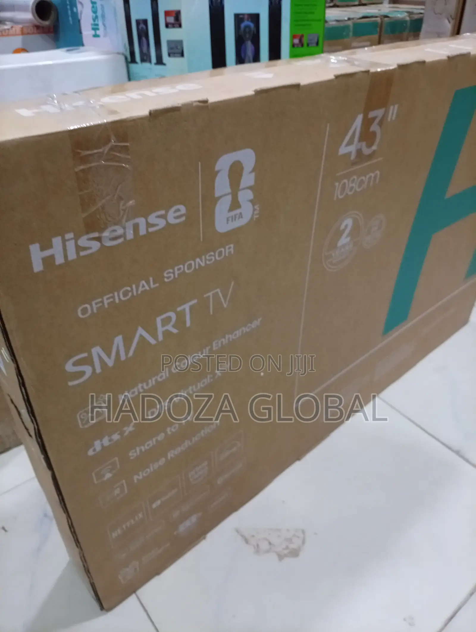 Original Hisense 43 Inch Smart LED TV WiFi Enabled Full HD Display