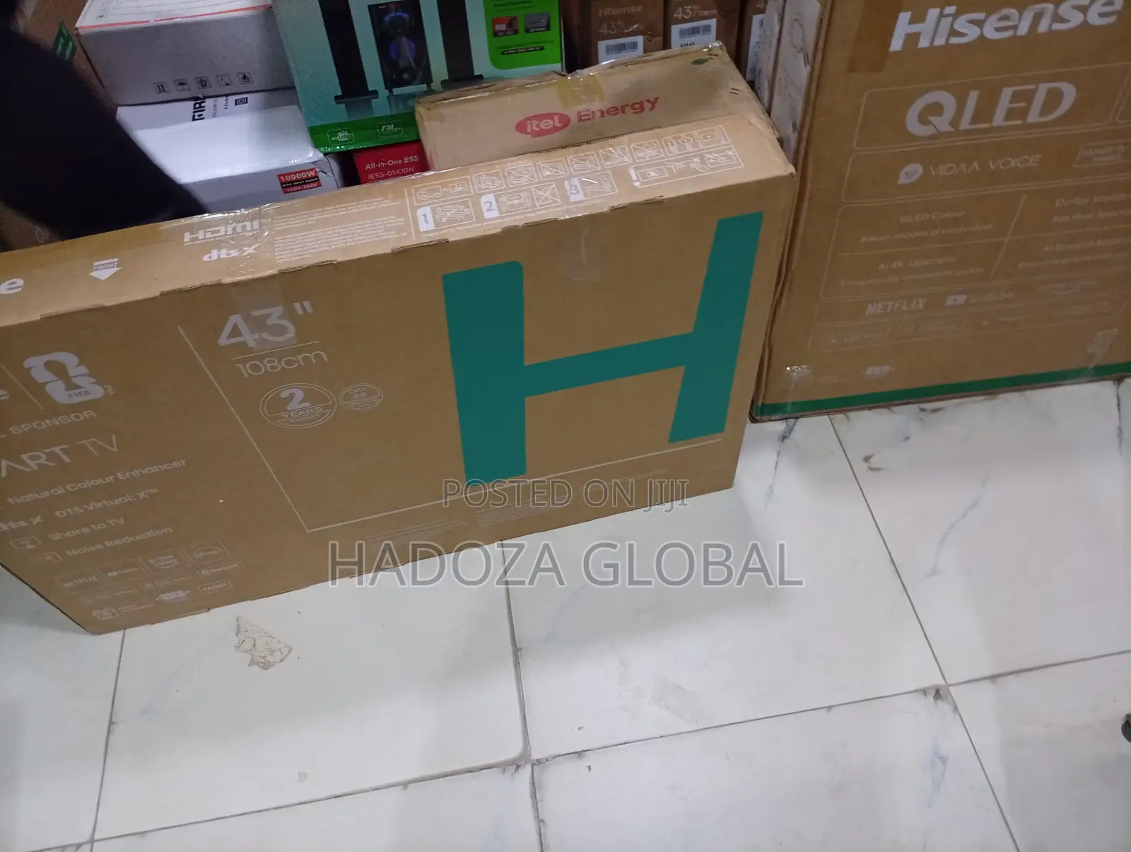 Original Hisense 43 Inch Smart LED TV WiFi Enabled Full HD Display