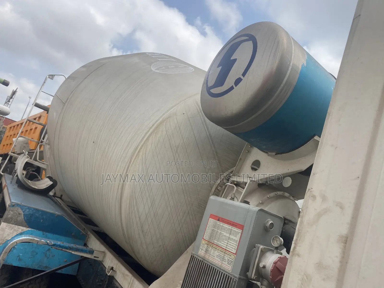 Sagmoto CNG Concrete Mixer