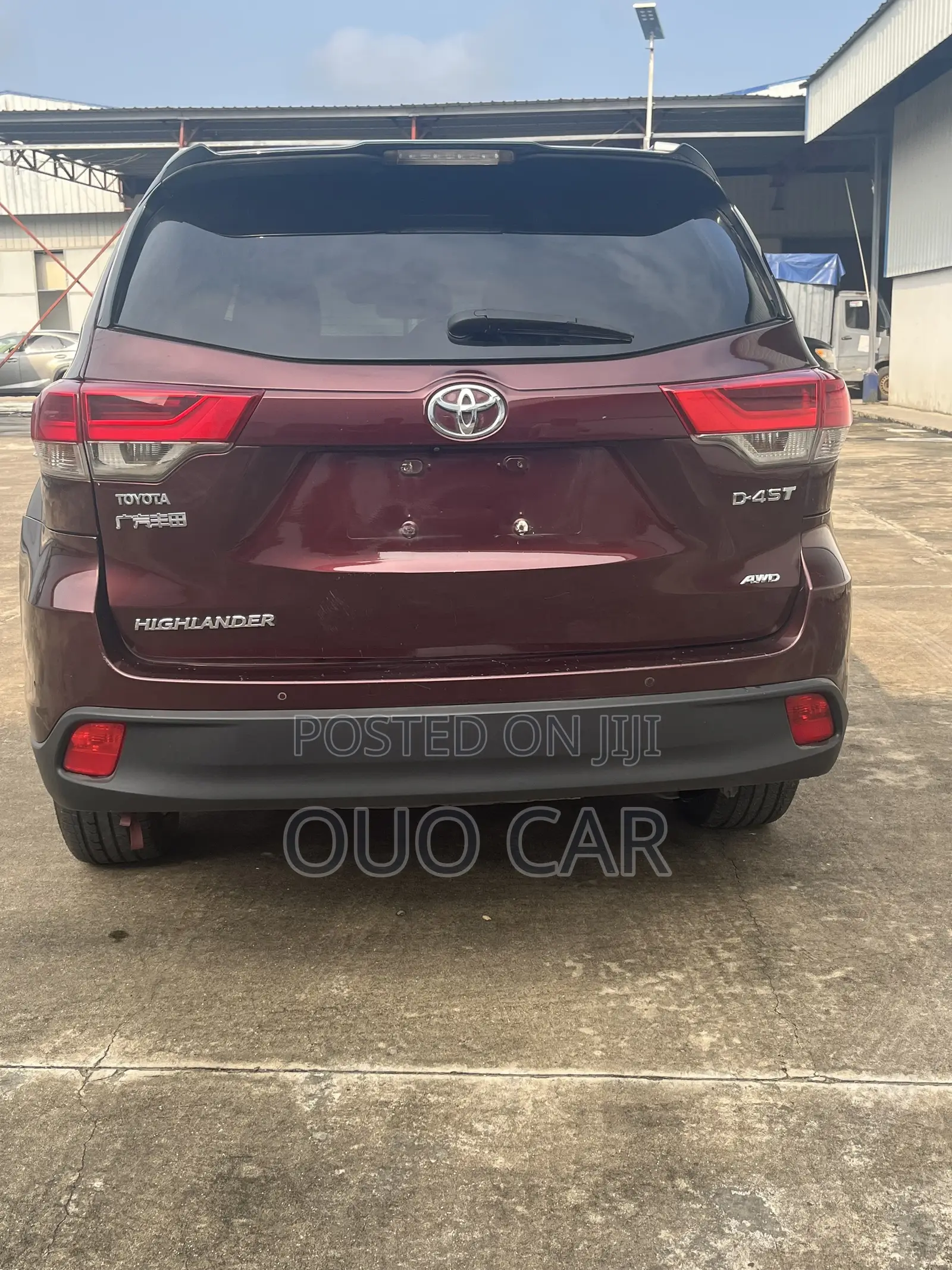 Toyota Highlander 2018 Red