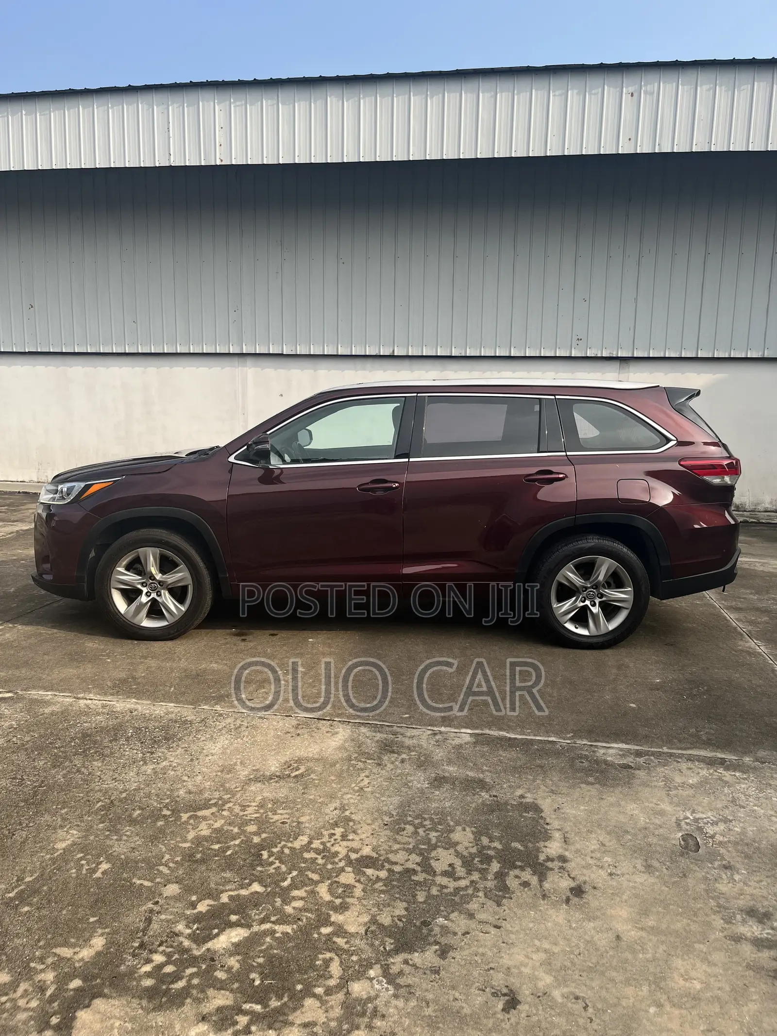Toyota Highlander 2018 Red