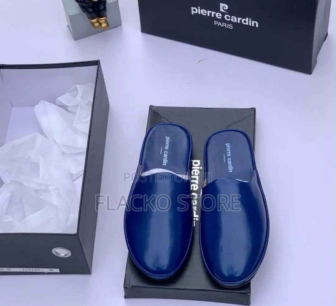 Original Pierre Cardin Leather Mules