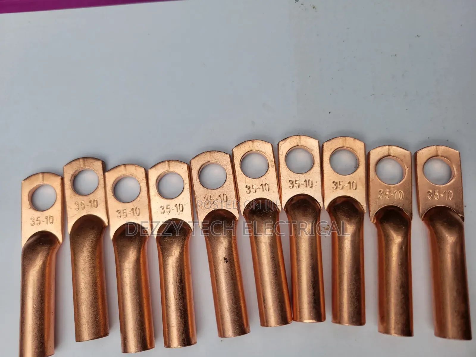 35mm Cable Lug Thick Copper Color
