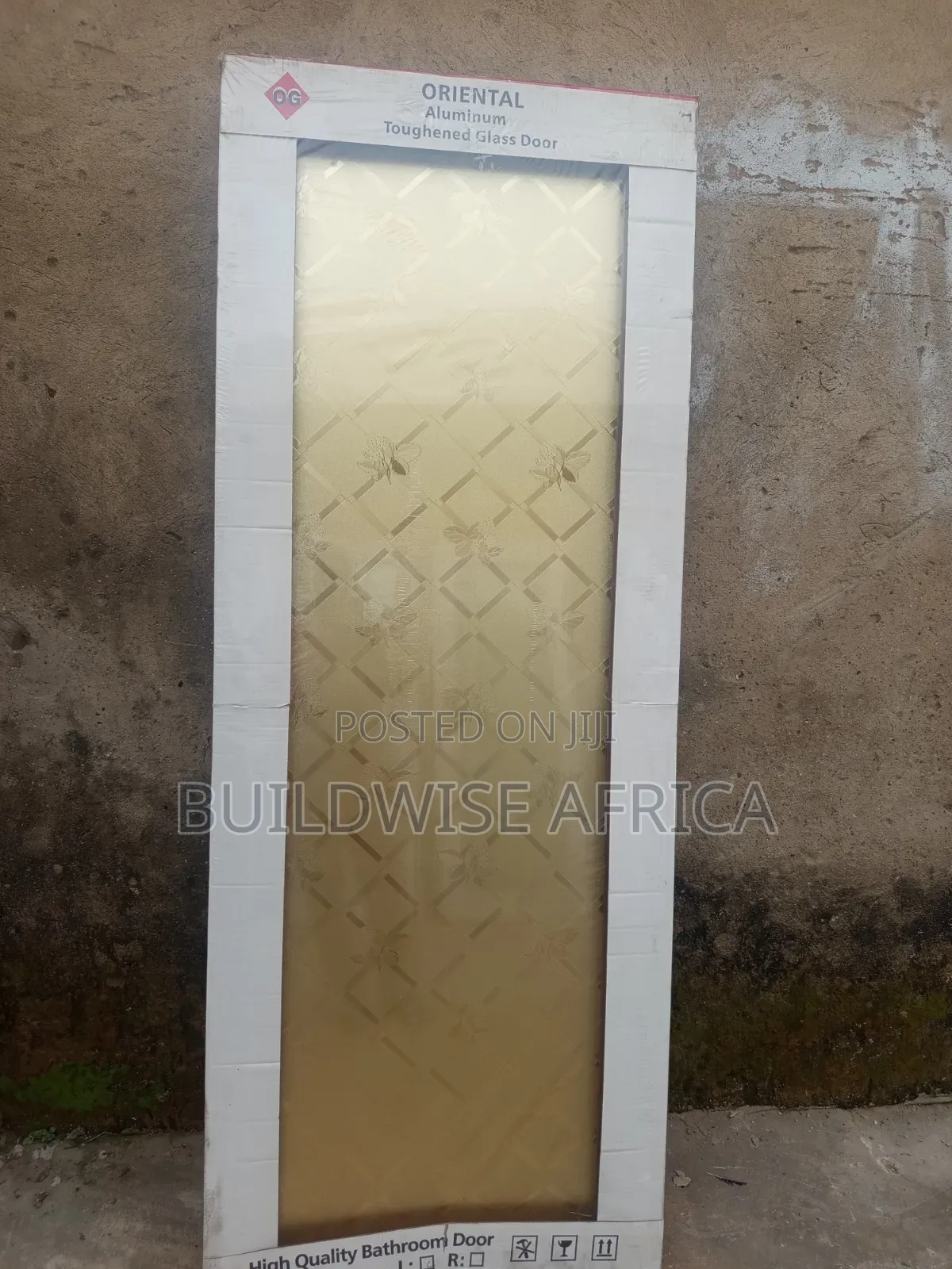Premium Full Glass Bathroom Door for Homes and Hotels