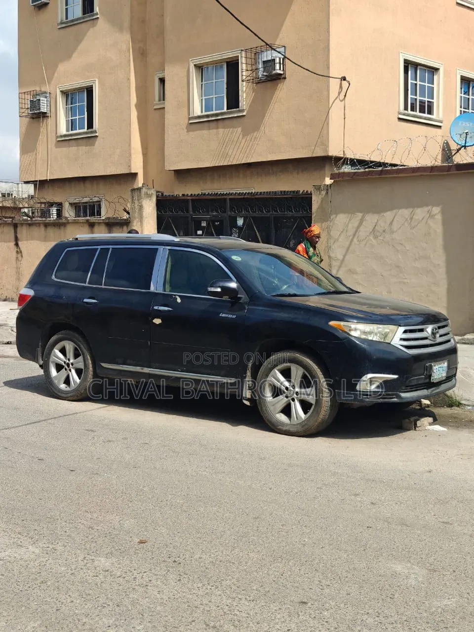 Toyota Highlander 2009 Blue
