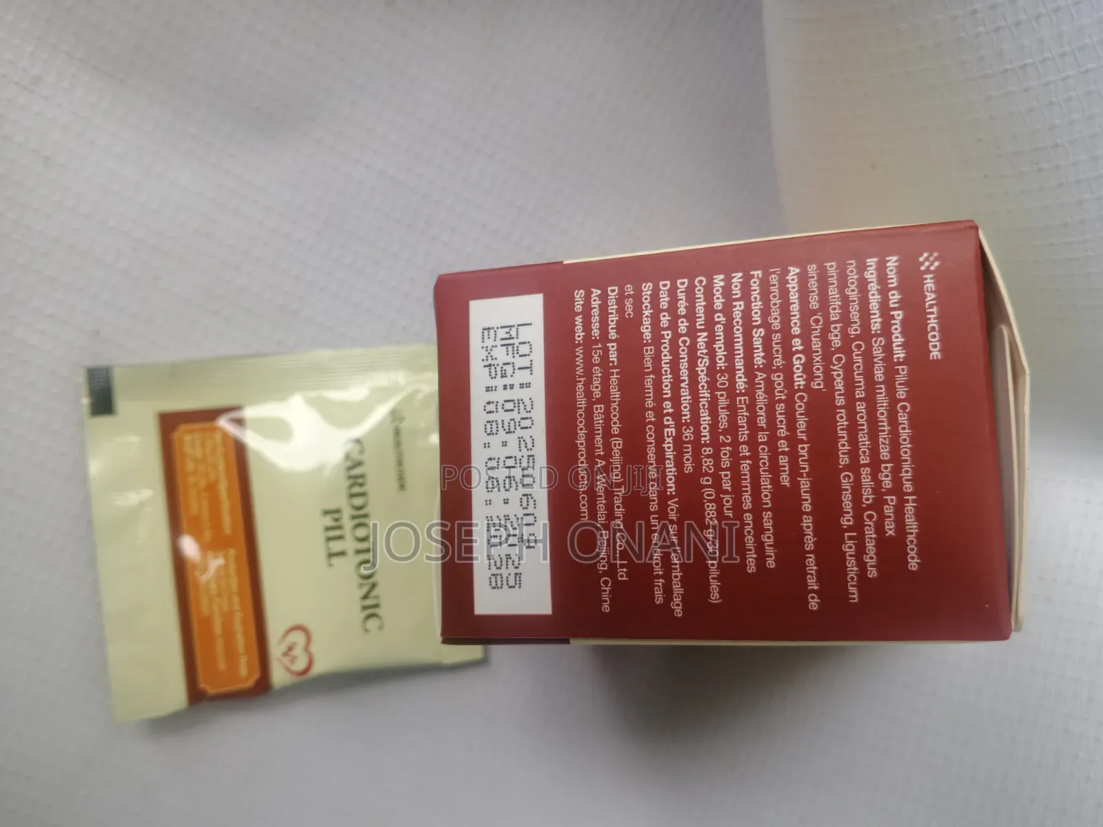 Cardiotonic Pill for Heart Support and P Healthy Blood Circulation