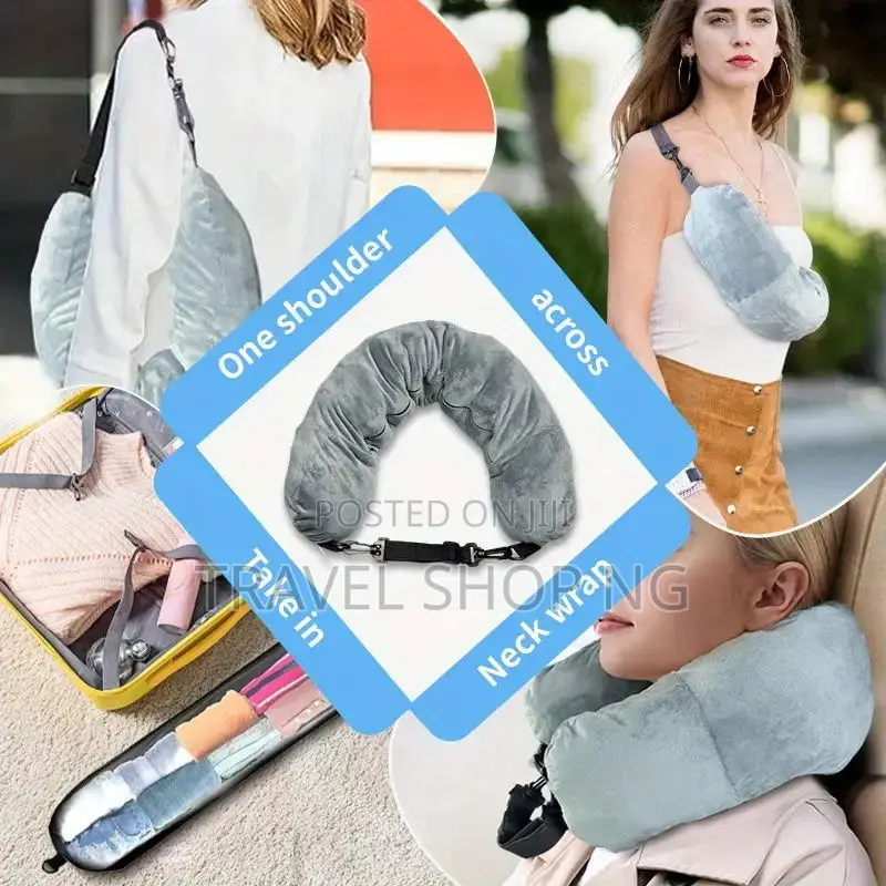Stuffable Travel Pillow| Dual-Purpose Travel Comfort Pillow