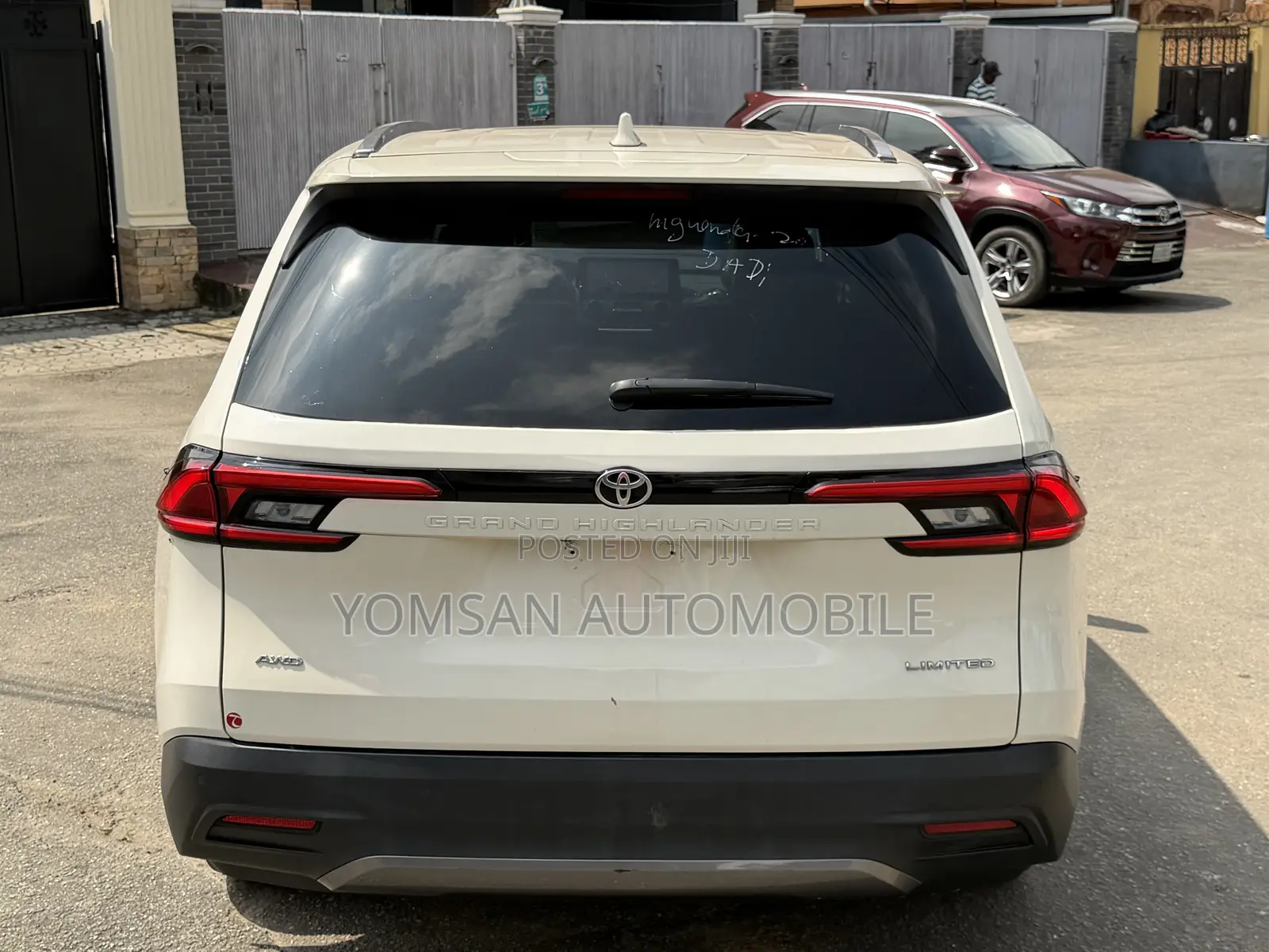 Toyota Grand Highlander Limited AWD 2024 White