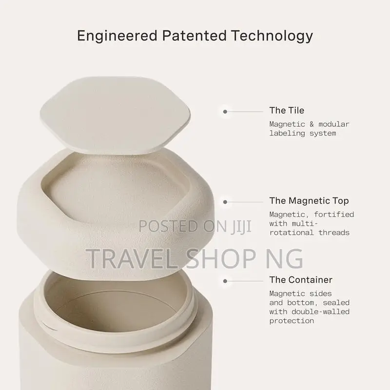 Magnetic Travel Container Tub| Perfect for Travel Essentials