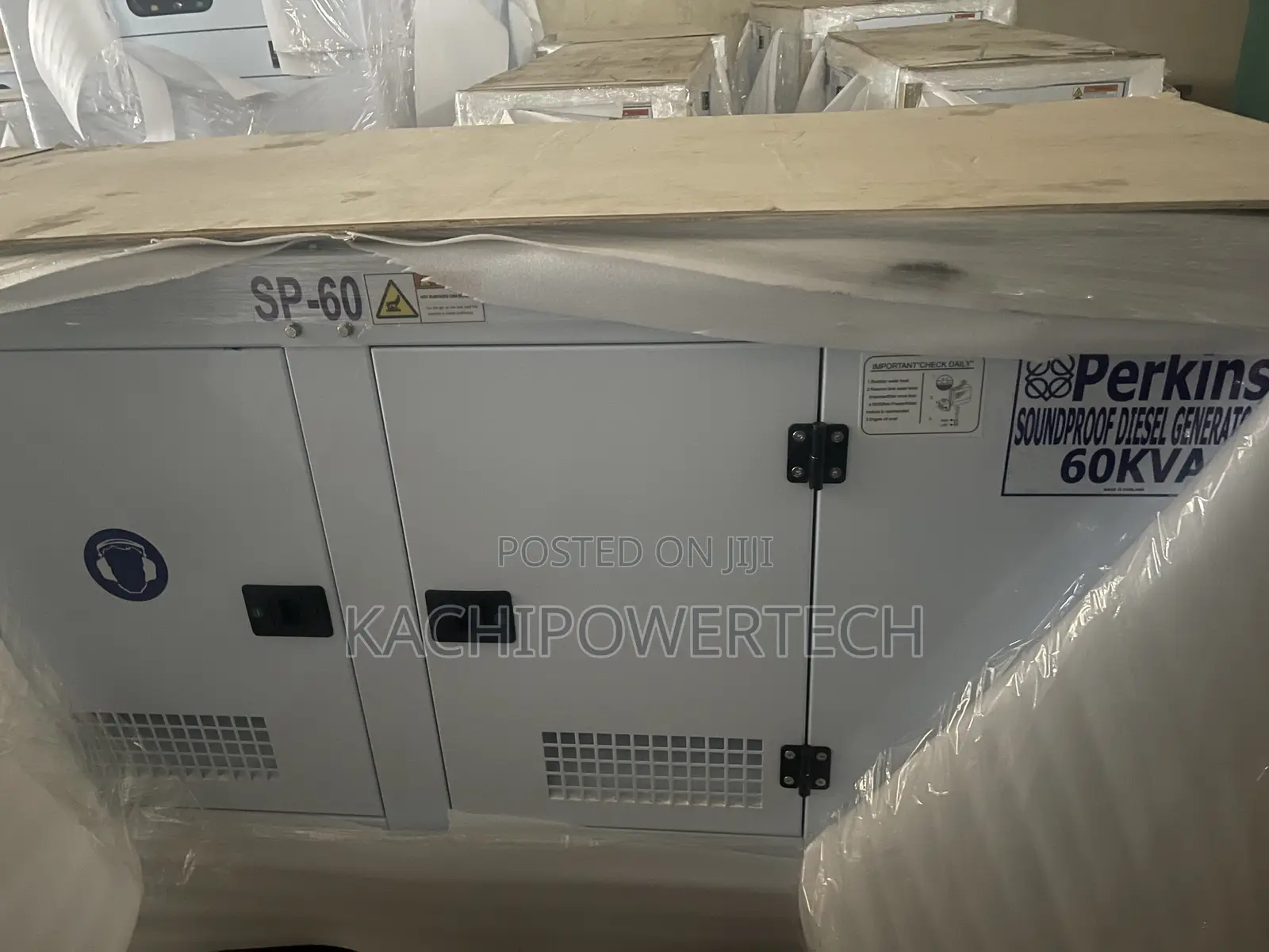 Brand New 60kva Perkins Soundproof Generator