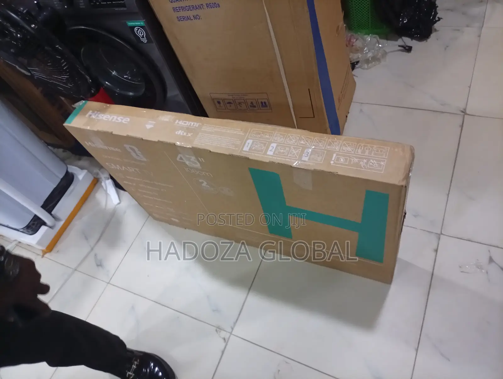 Hisense 43 Smart TV With Crystal Clear Full HD Resolution and WiFi