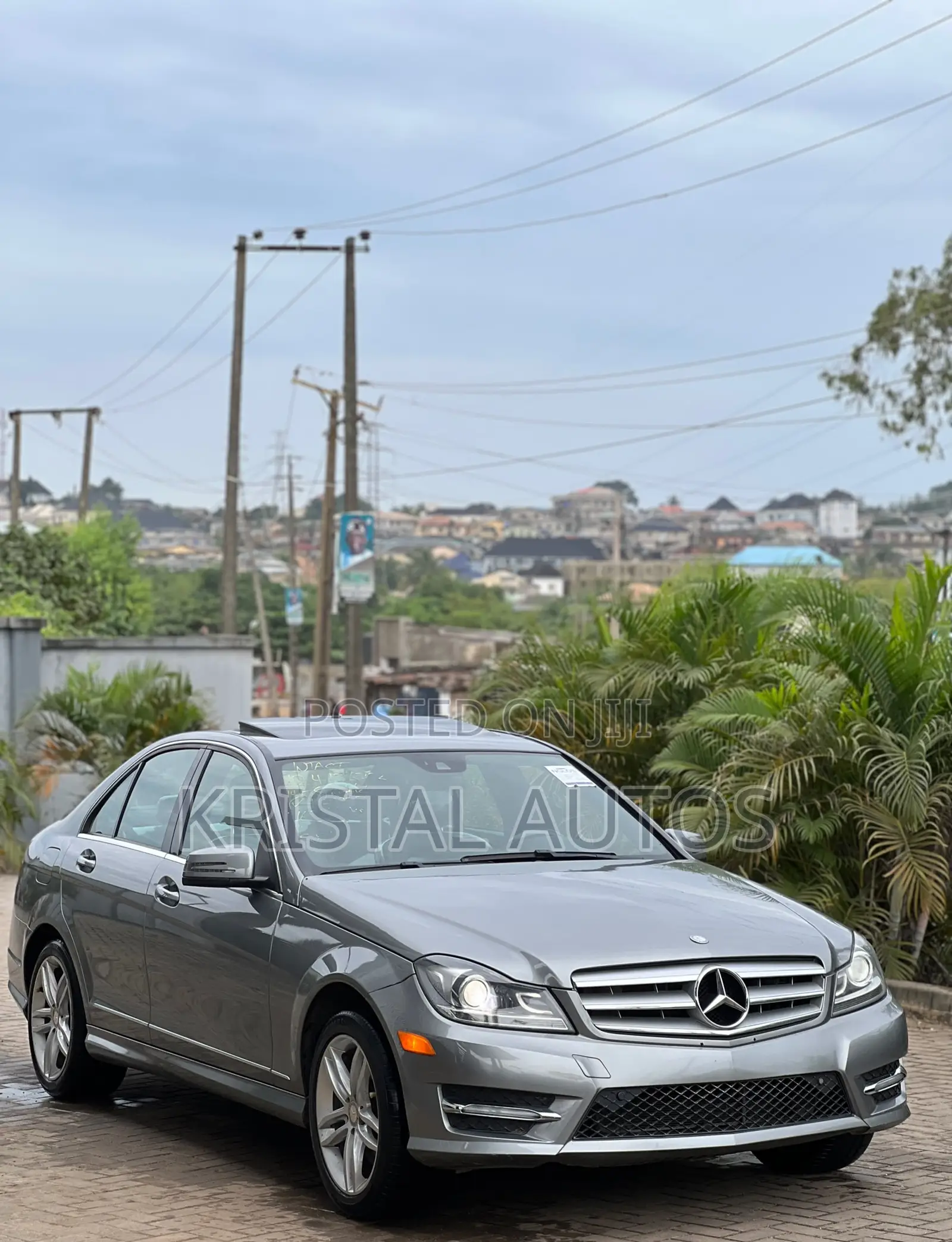 Mercedes-Benz C300 Sport 4Matic Sedan AWD (3.5L 6cyl 7A) 2014 Gray