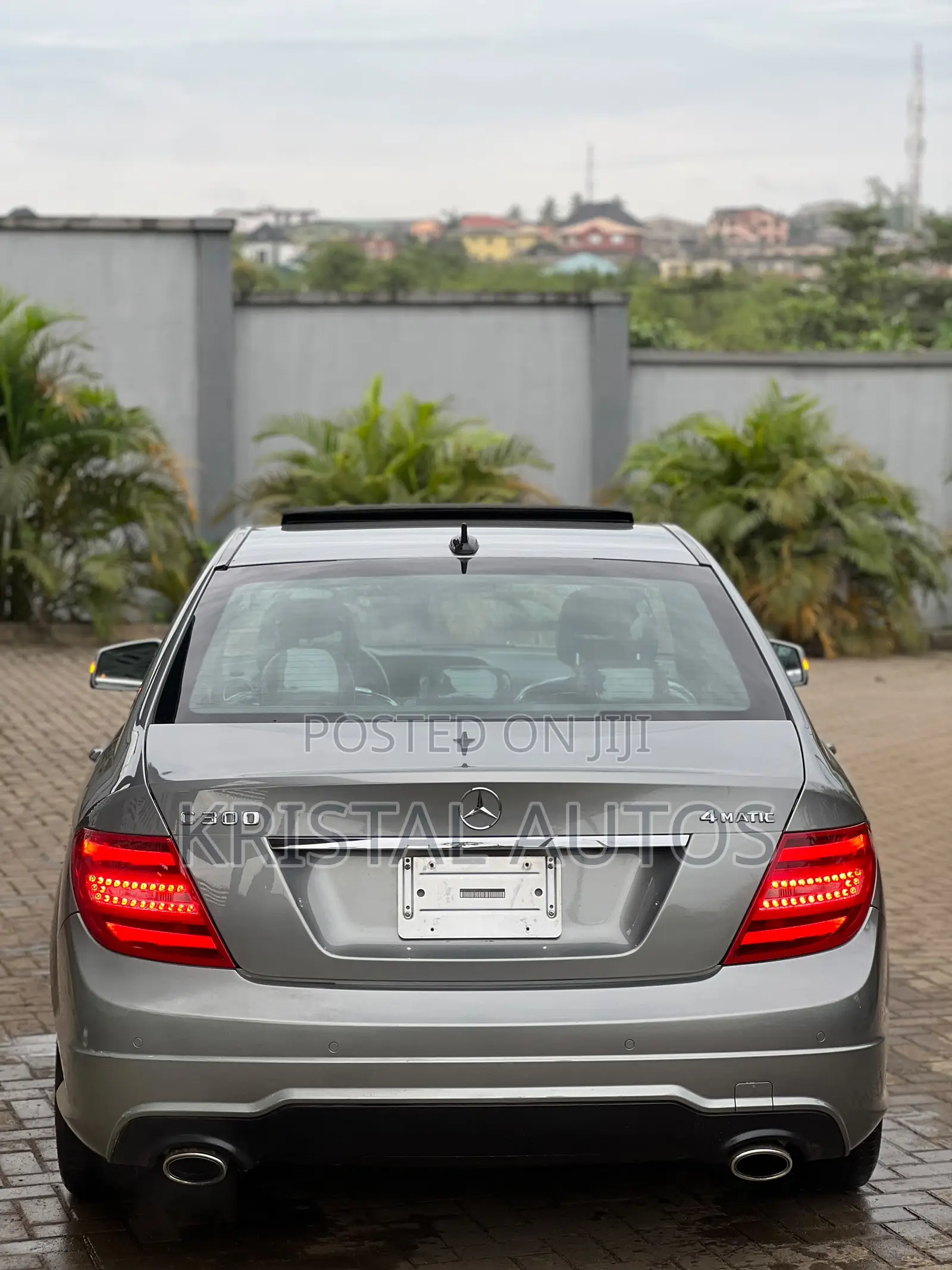 Mercedes-Benz C300 Sport 4Matic Sedan AWD (3.5L 6cyl 7A) 2014 Gray