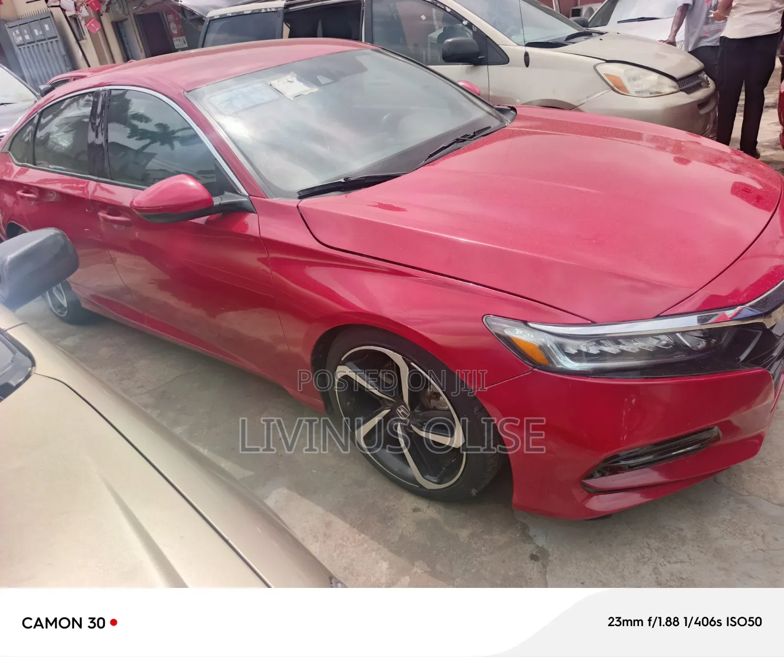 Honda Accord 2018 Red