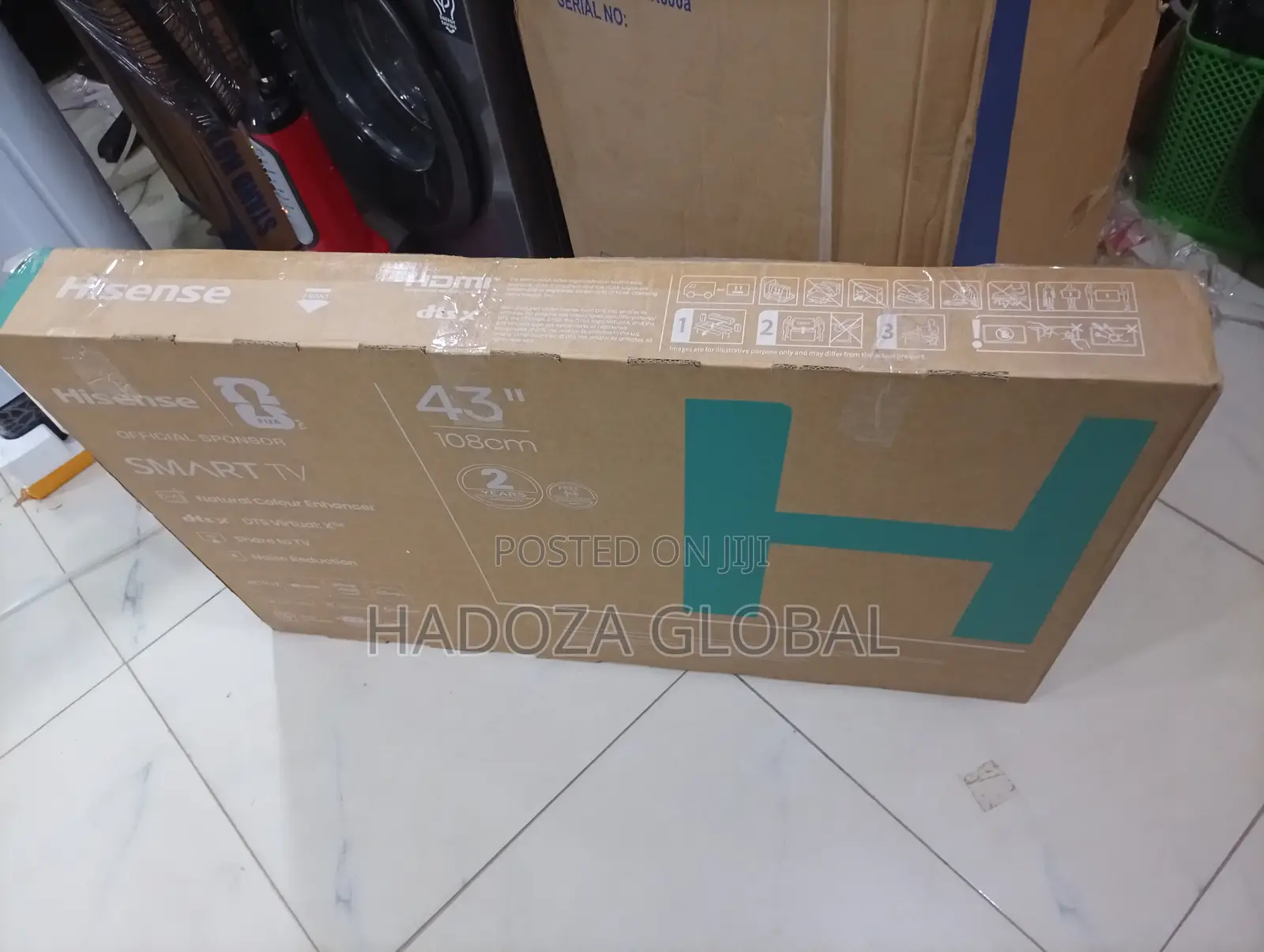 Hisense 43 Inch Smart TV With HDMI USB AV Ports