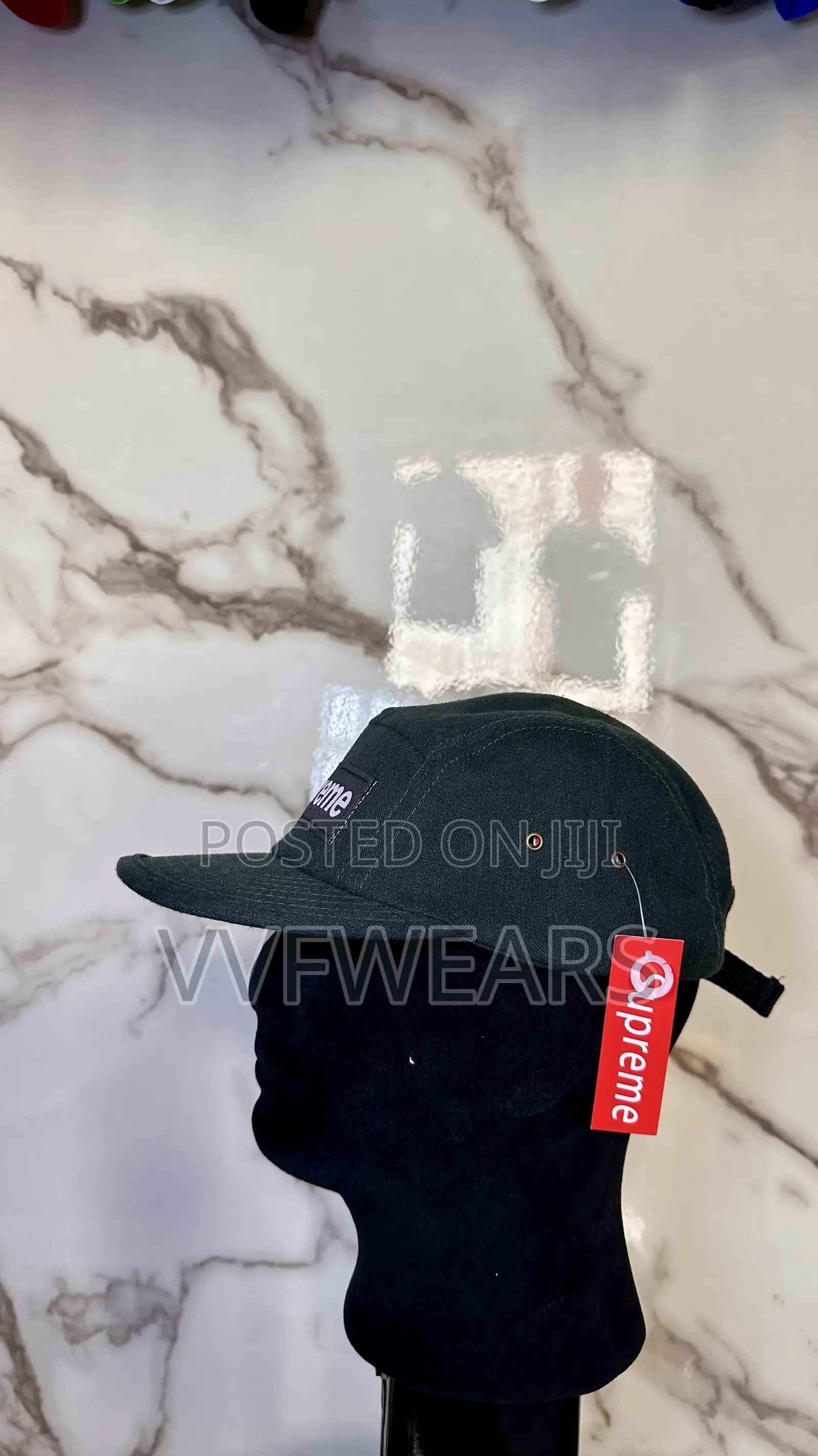 Green Supreme 5 Panel Cap