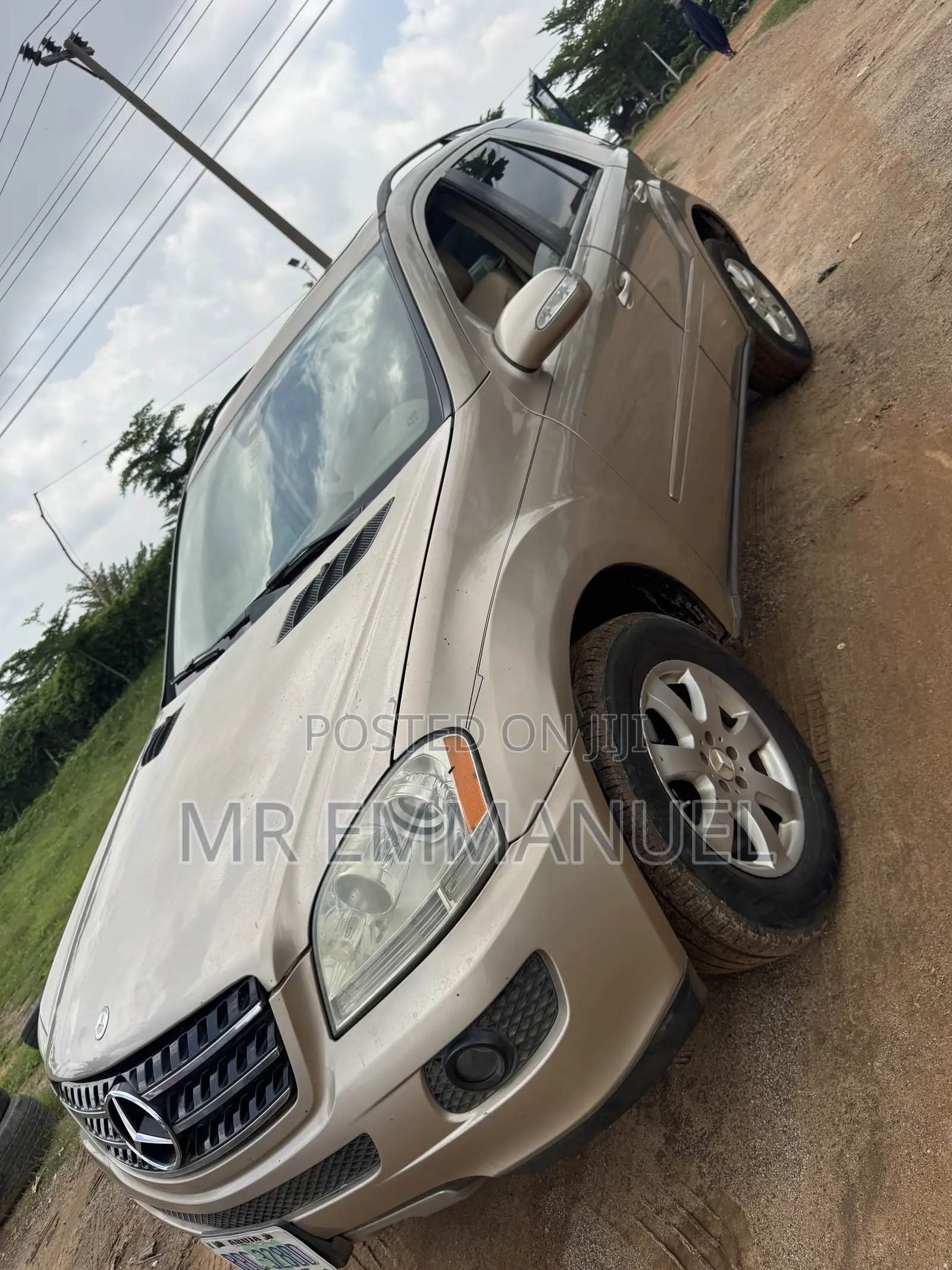 Mercedes-Benz M Class ML 350 4Matic 2008 Gold