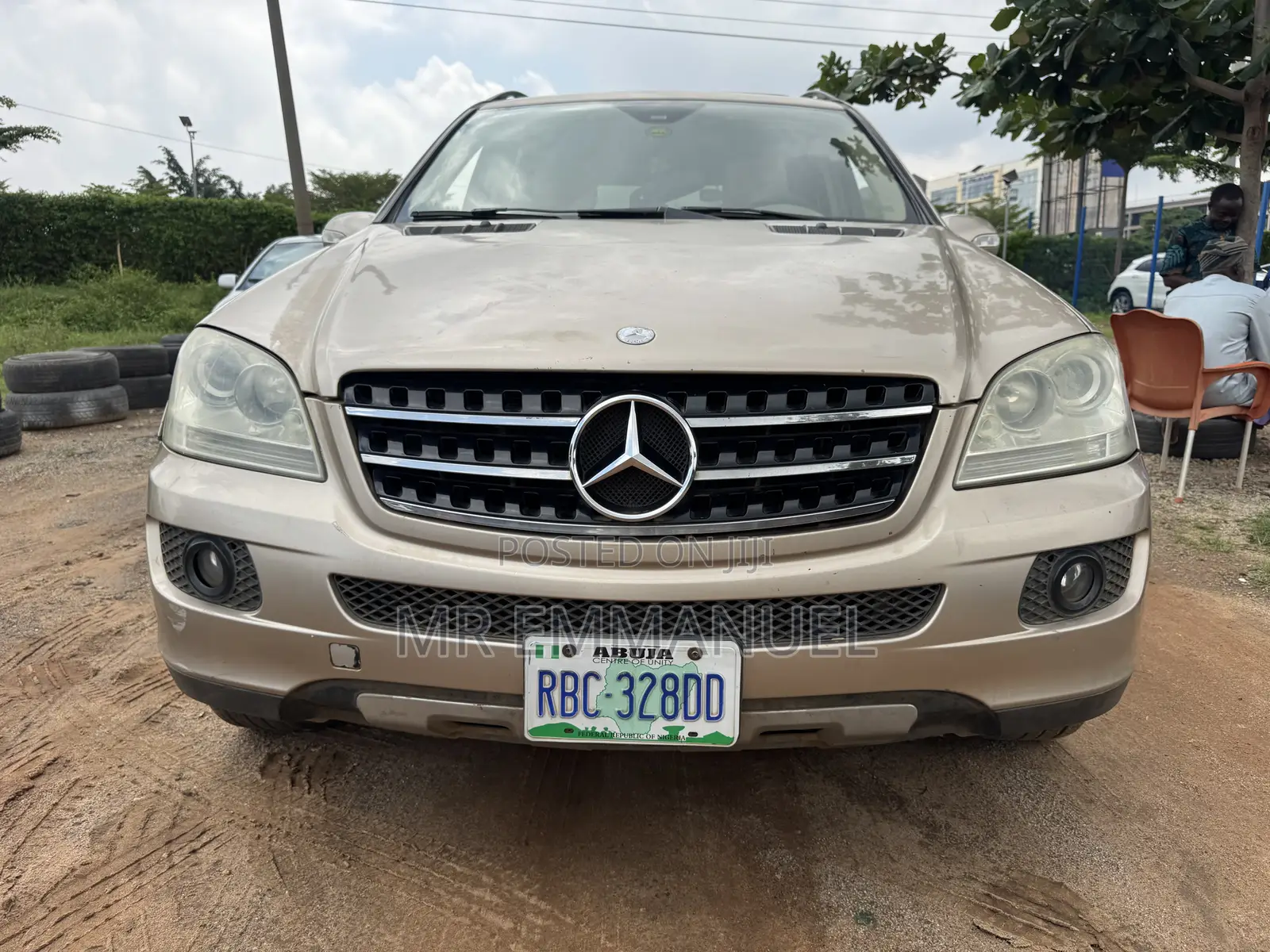 Mercedes-Benz M Class ML 350 4Matic 2008 Gold